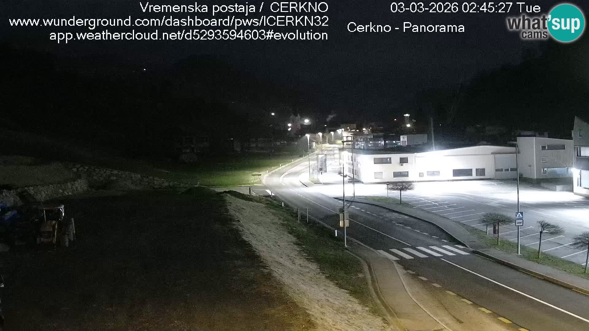 Webcam Ingresso Città di Cerkno