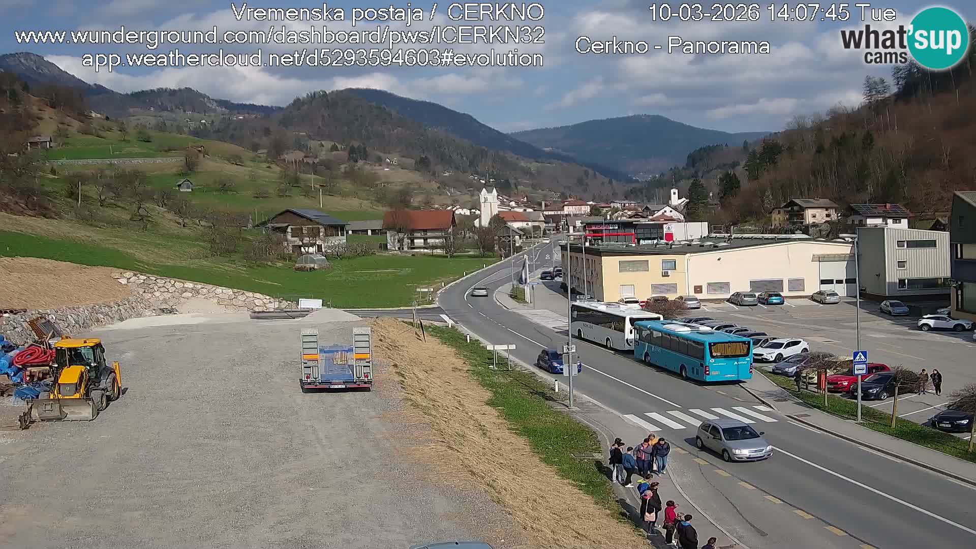 Cerkno Stadteingang Live-Webcam