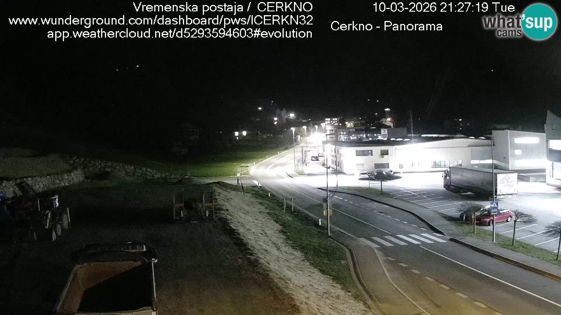 Webcam Ingresso Città di Cerkno