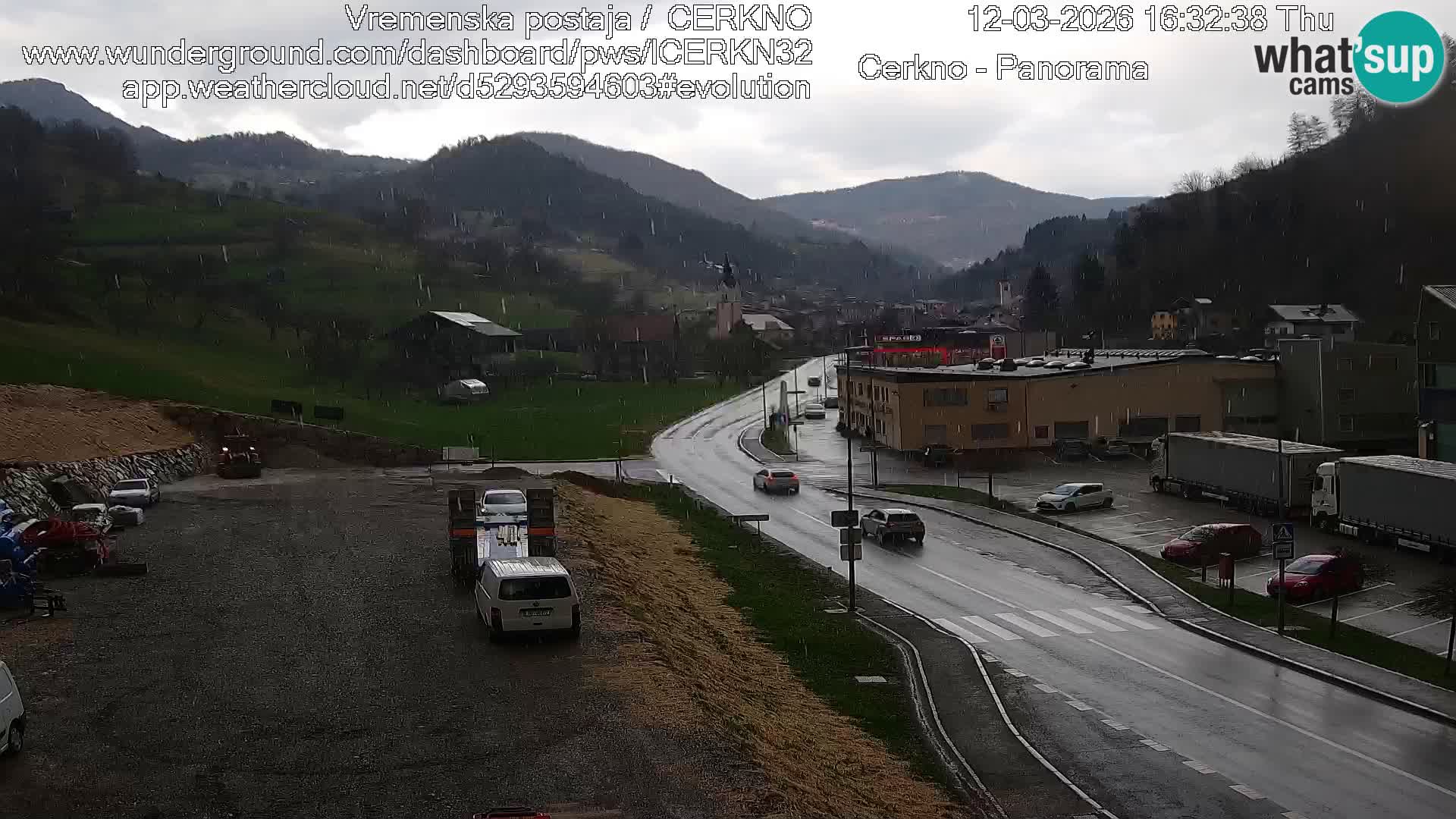 Webcam Ingresso Città di Cerkno