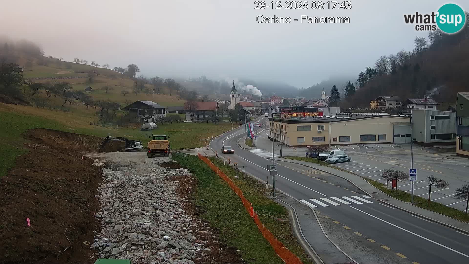 Cerkno ulaz u grad – Kamera uživo