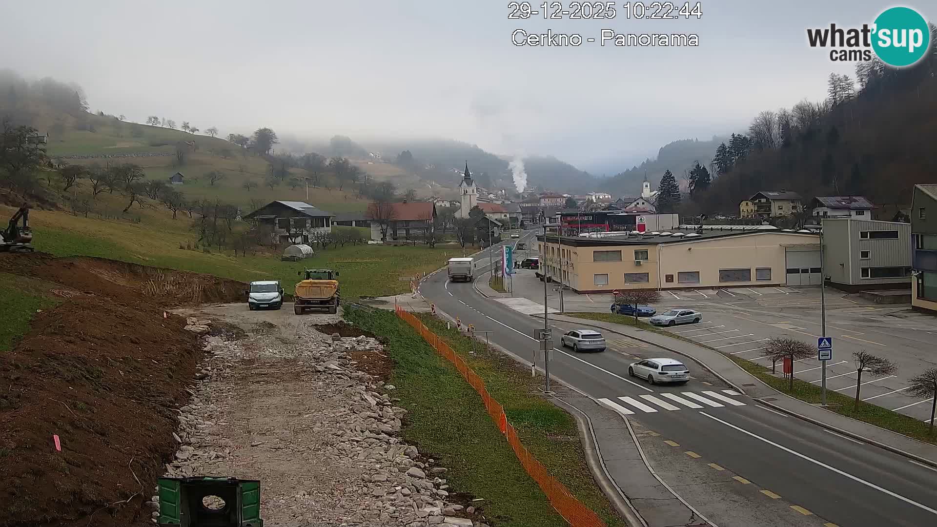 Webcam Ingresso Città di Cerkno