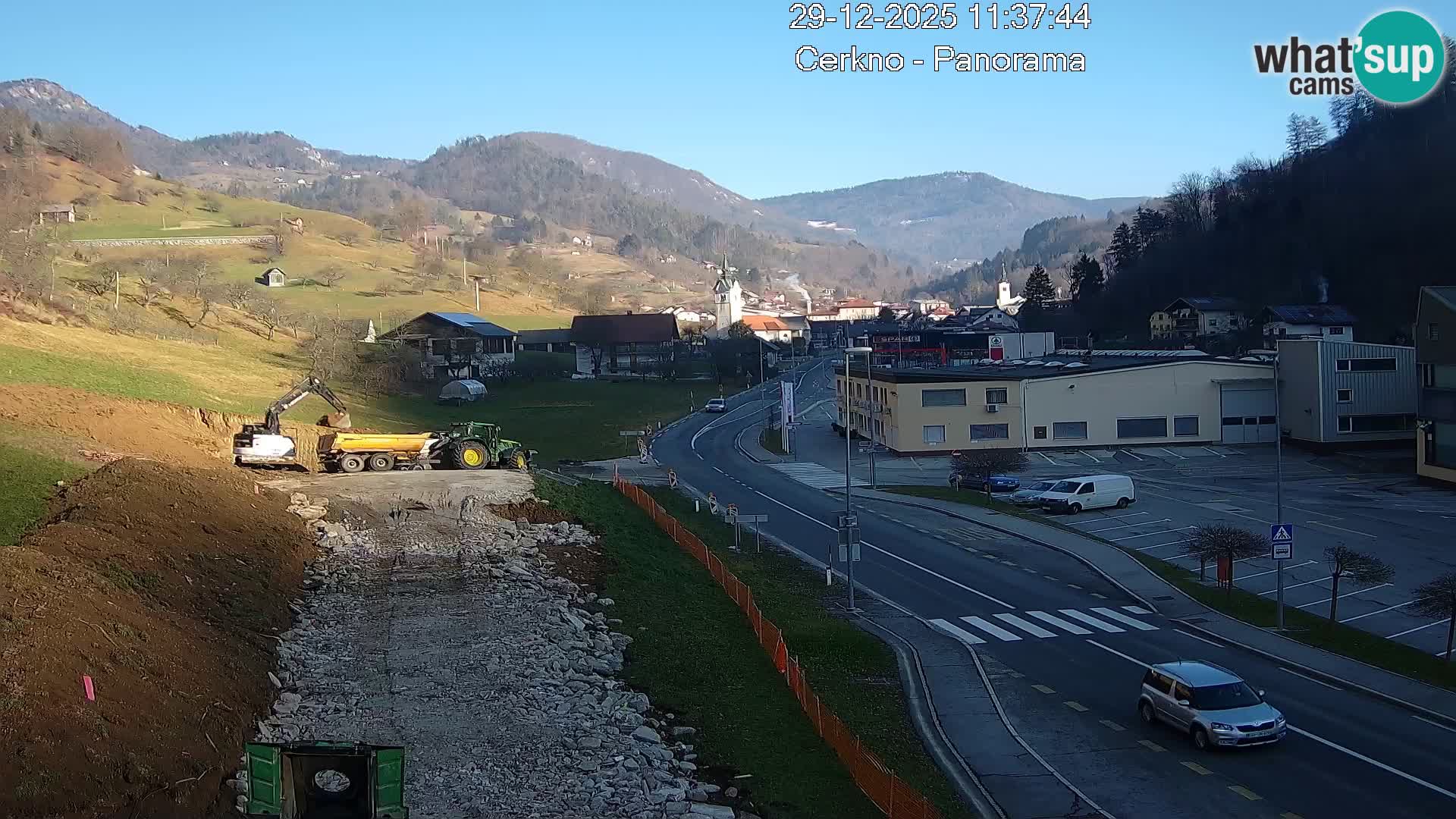 Cerkno Stadteingang Live-Webcam