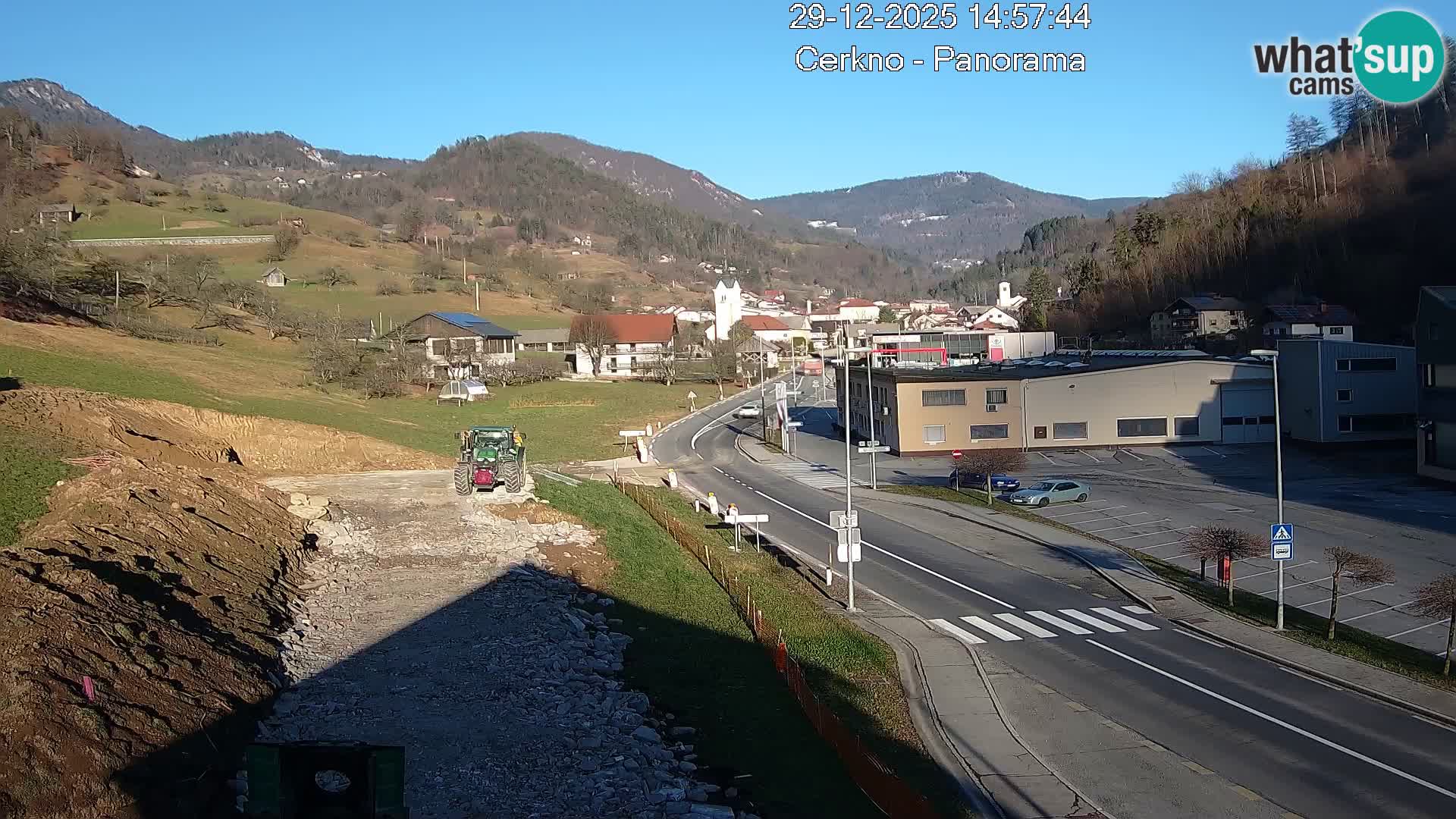 Cerkno Stadteingang Live-Webcam