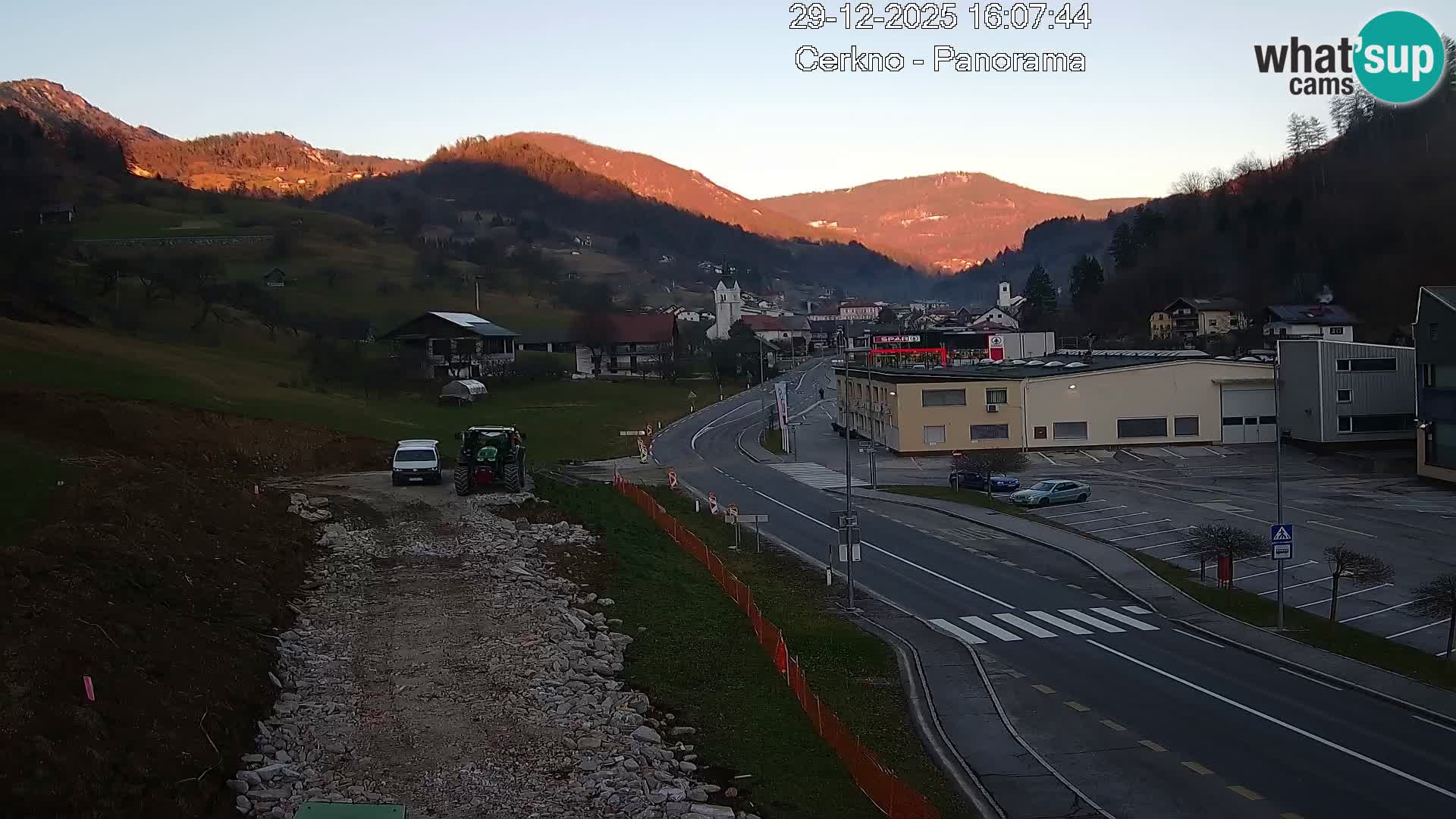 Cerkno Stadteingang Live-Webcam