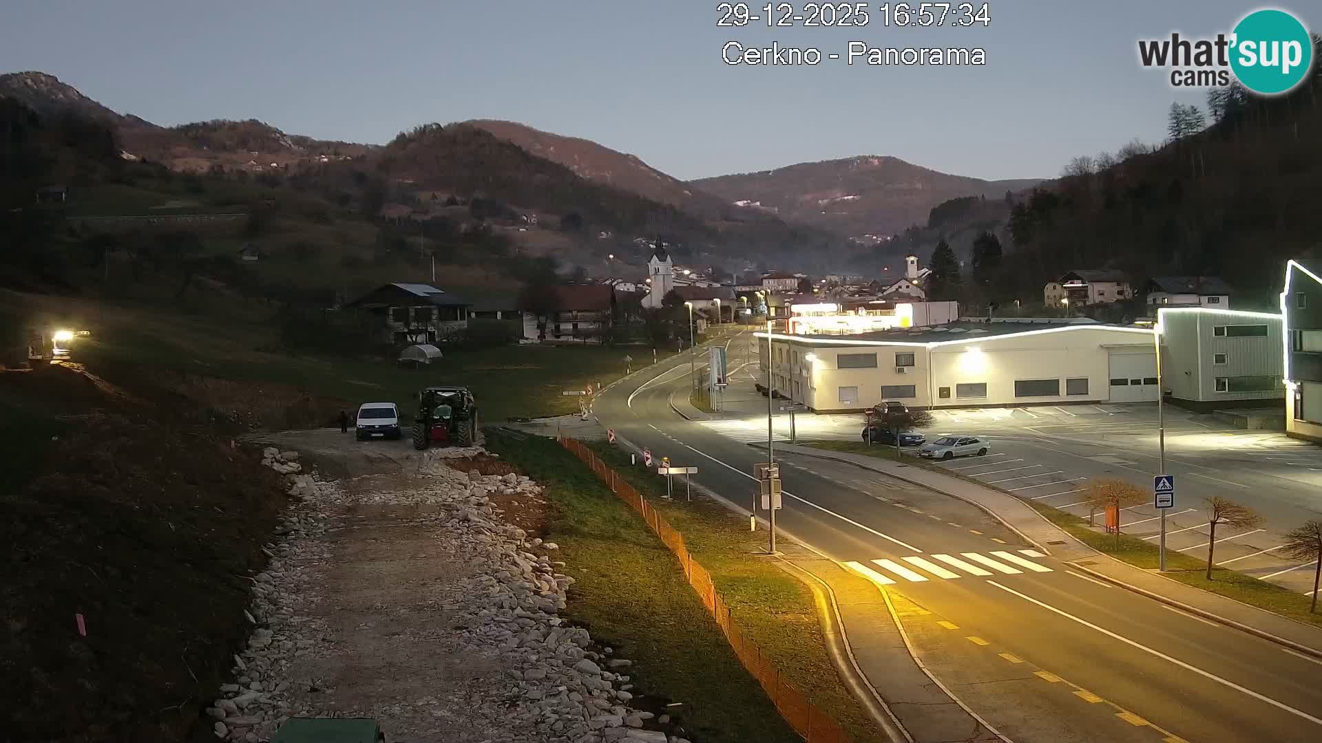 Cerkno Stadteingang Live-Webcam