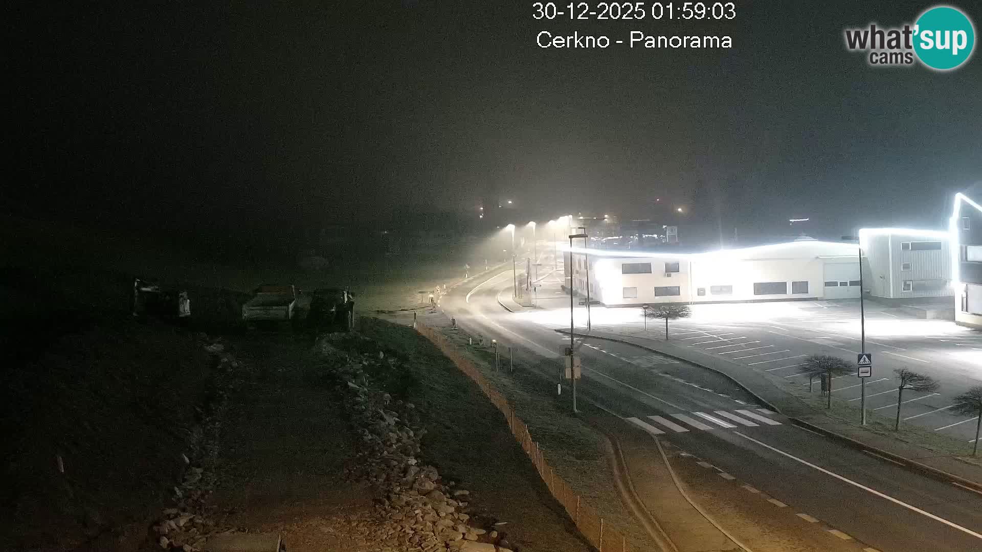 Cerkno city entrance Live Webcam