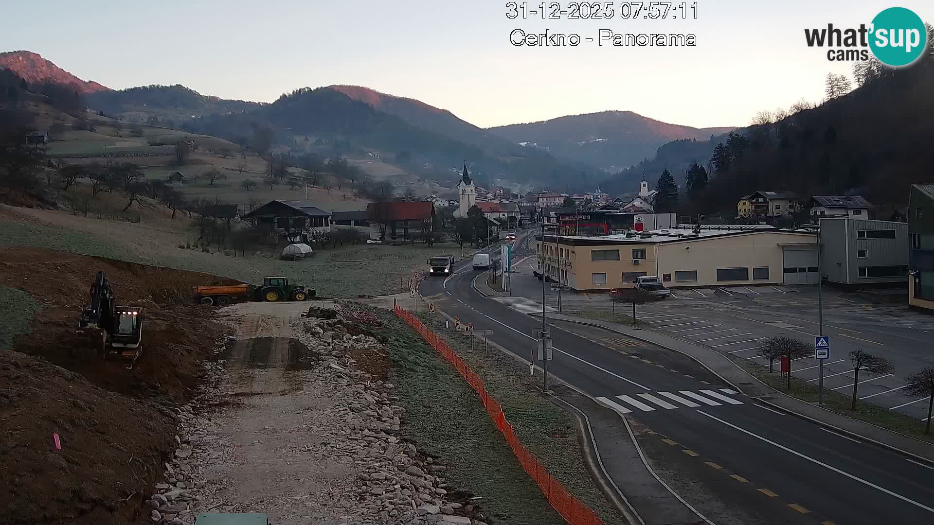 Webcam Ingresso Città di Cerkno