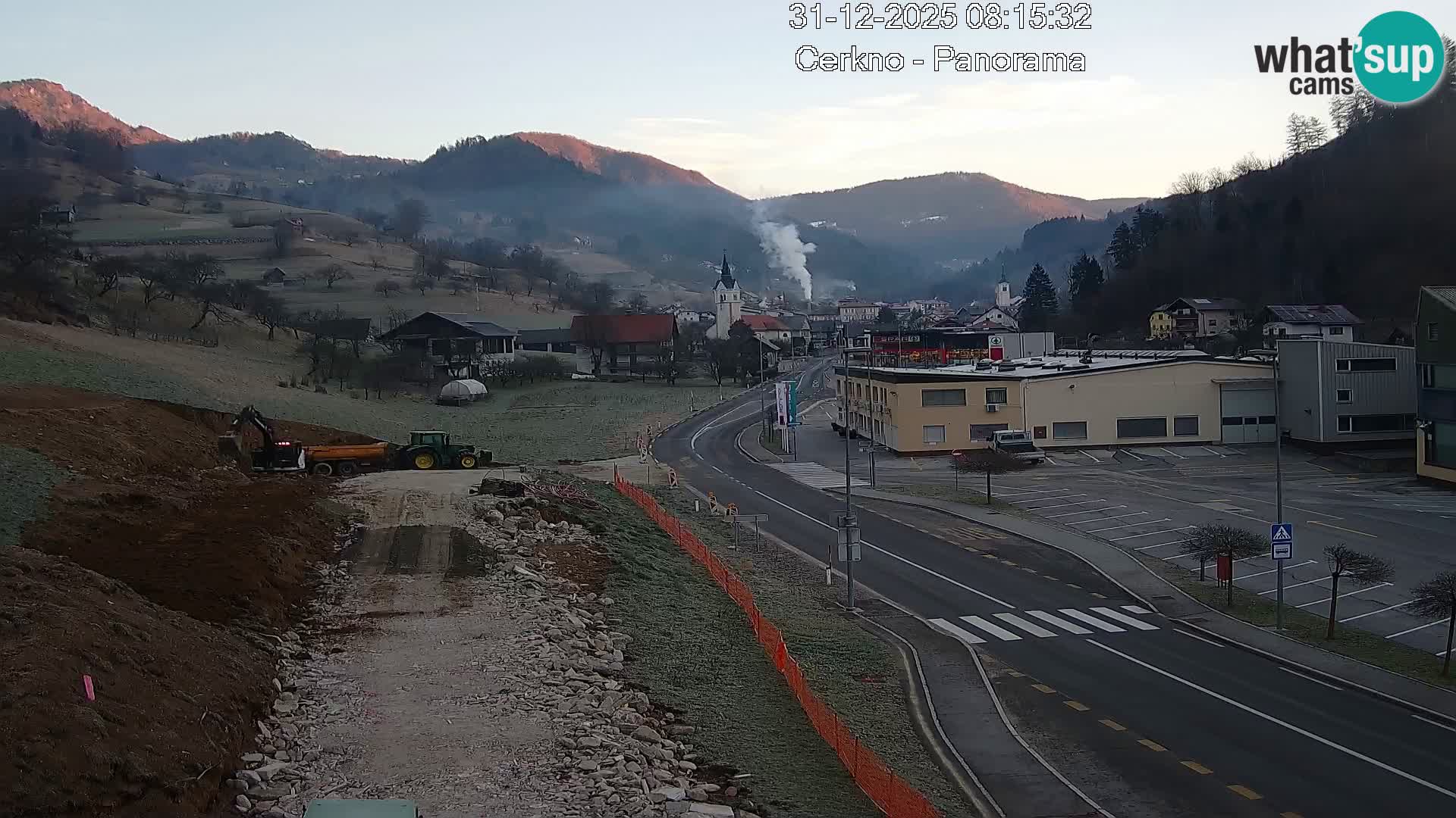 Webcam Ingresso Città di Cerkno