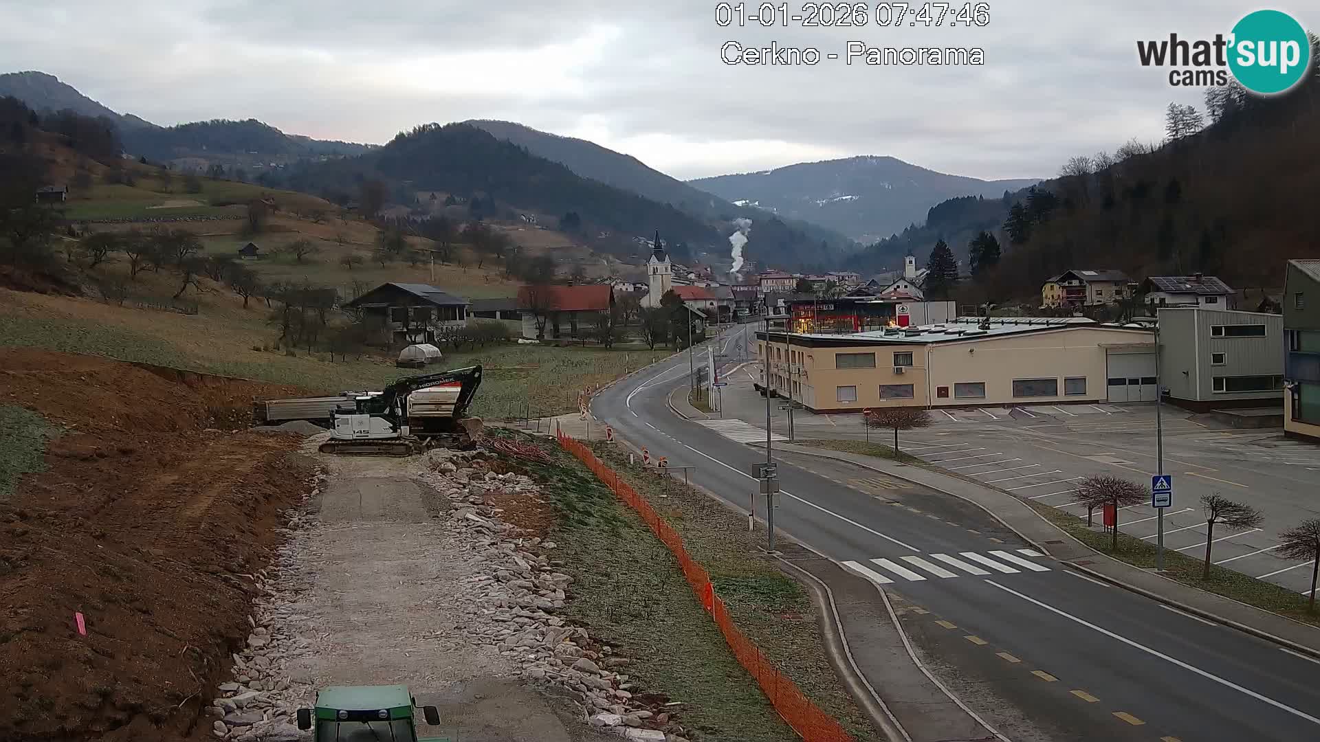 Webcam Ingresso Città di Cerkno