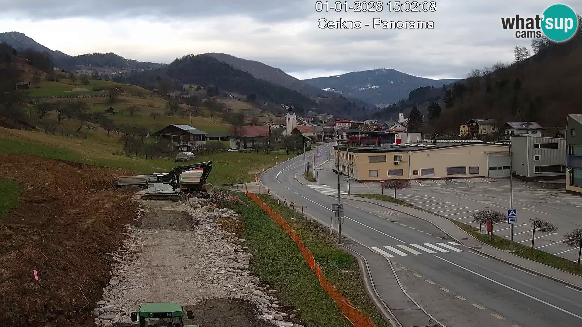 Webcam Ingresso Città di Cerkno