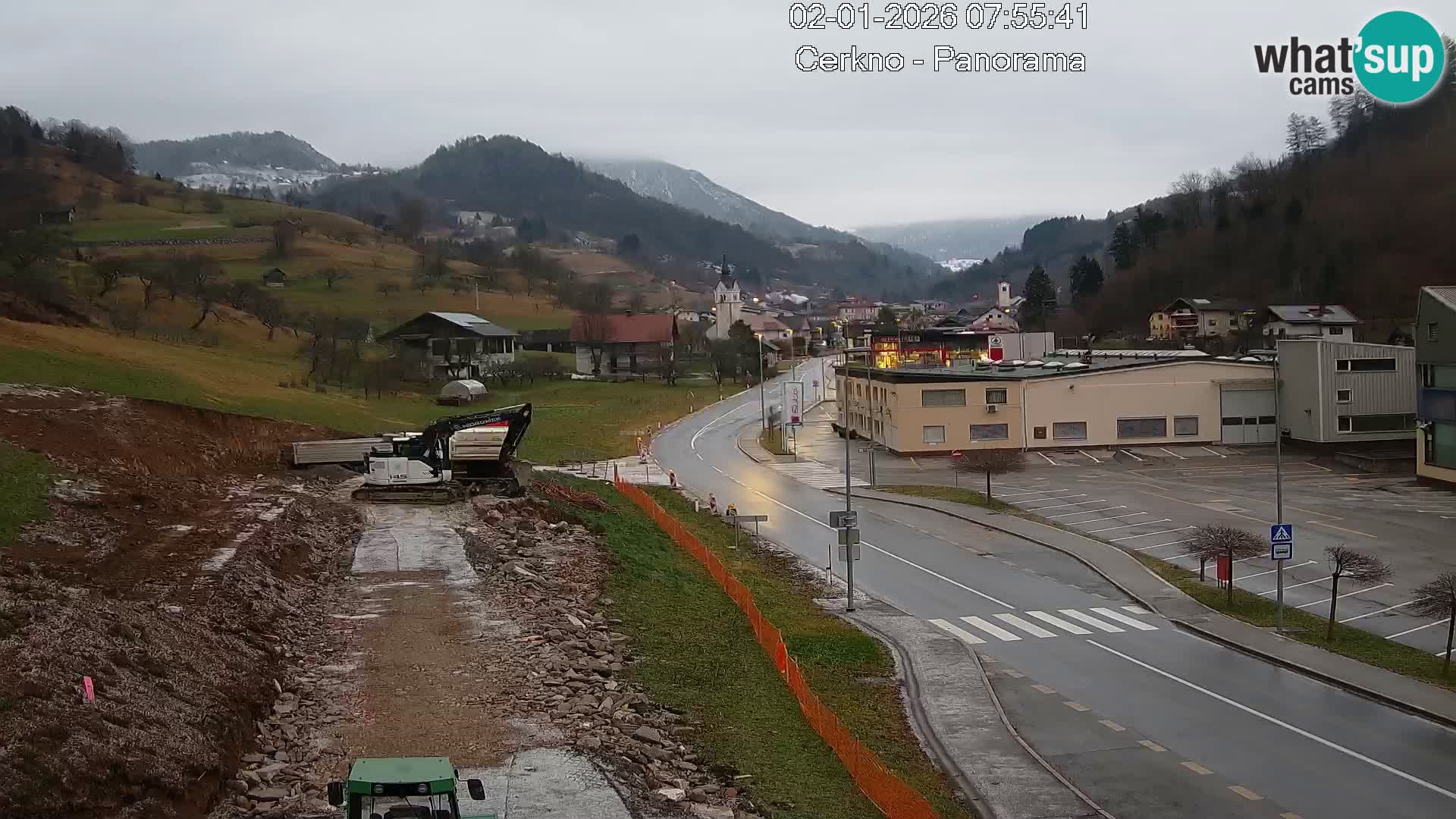 Cerkno Stadteingang Live-Webcam