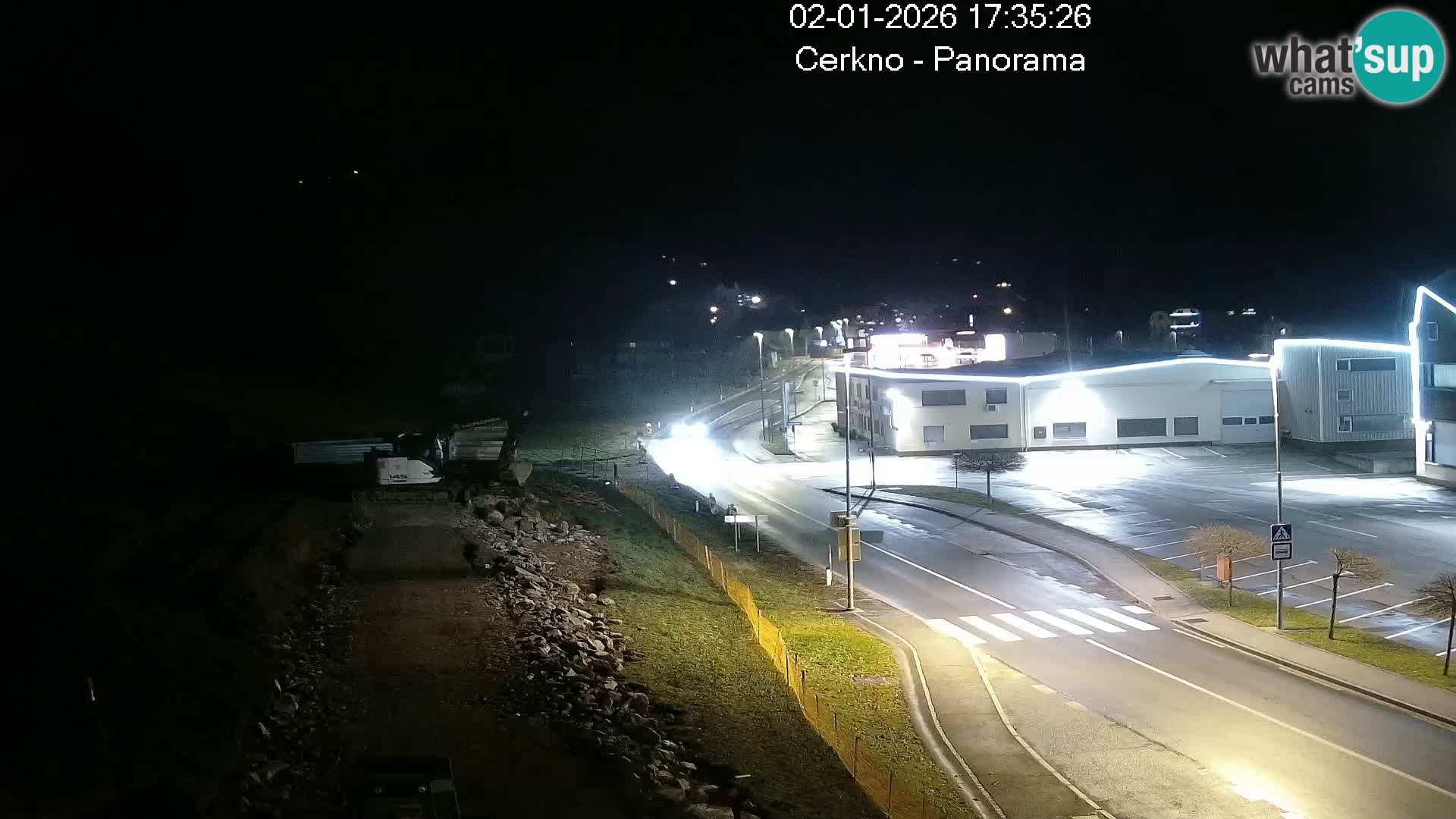 Cerkno ulaz u grad – Kamera uživo