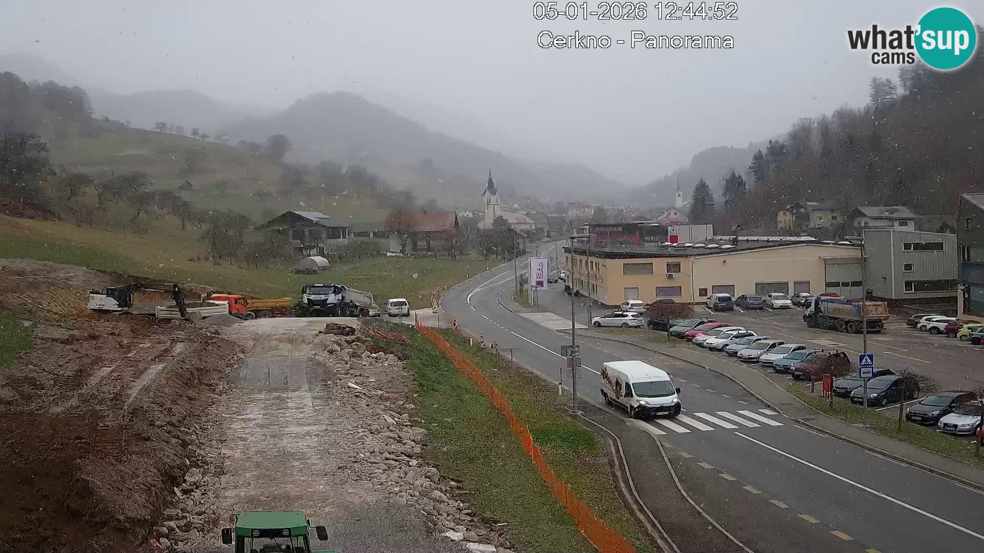 Cerkno ulaz u grad – Kamera uživo