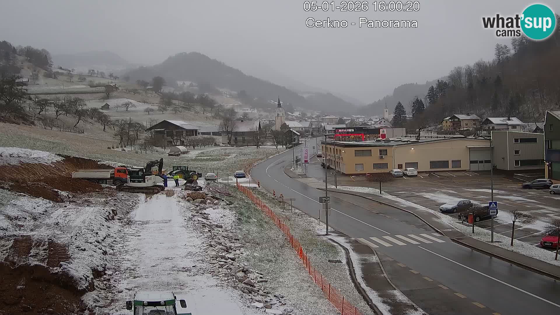 Webcam Ingresso Città di Cerkno