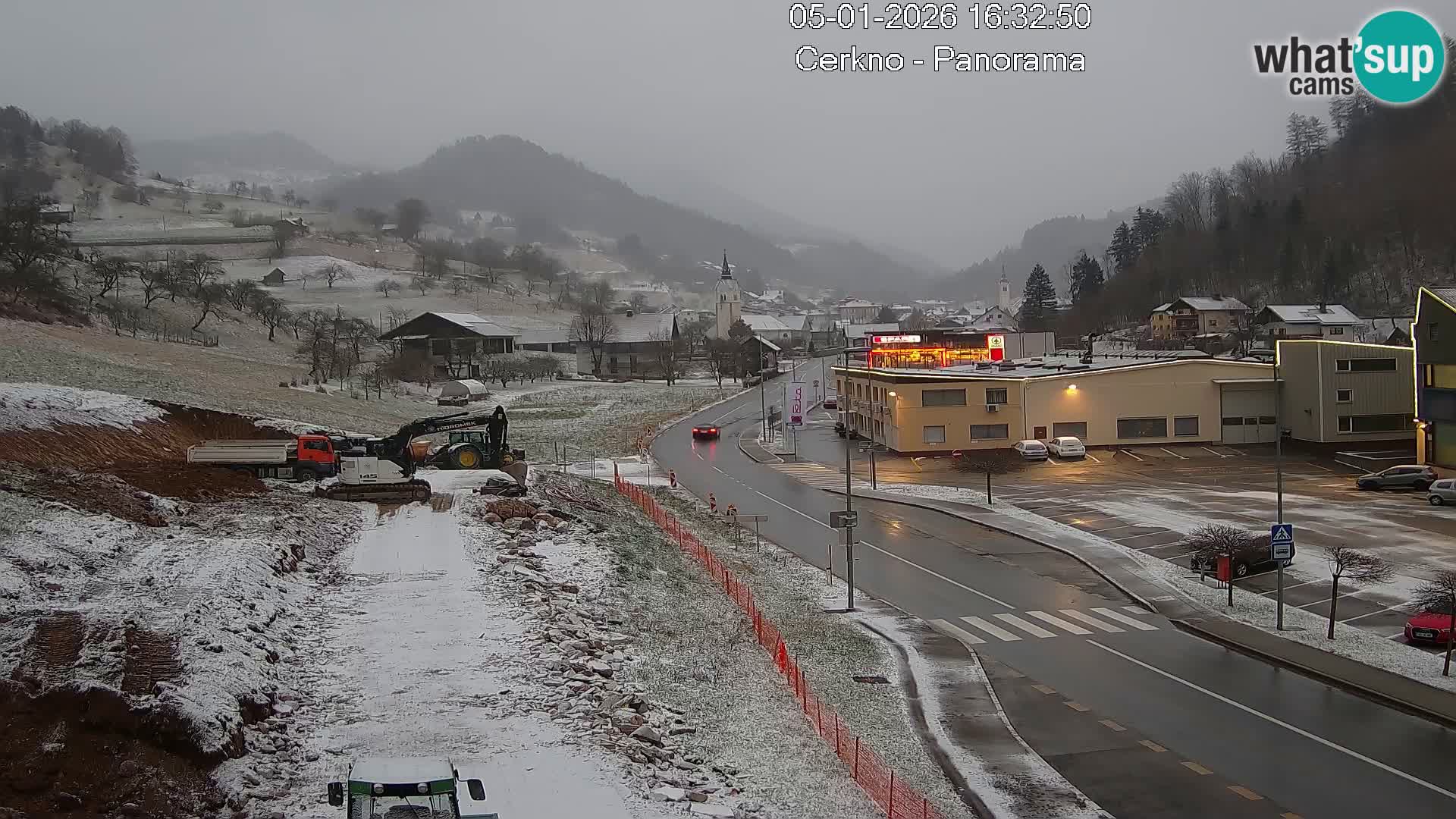 Webcam Ingresso Città di Cerkno