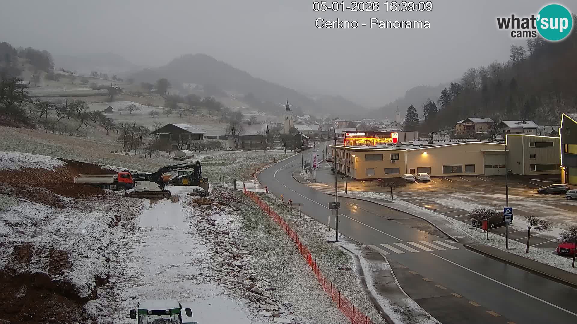Cerkno Stadteingang Live-Webcam