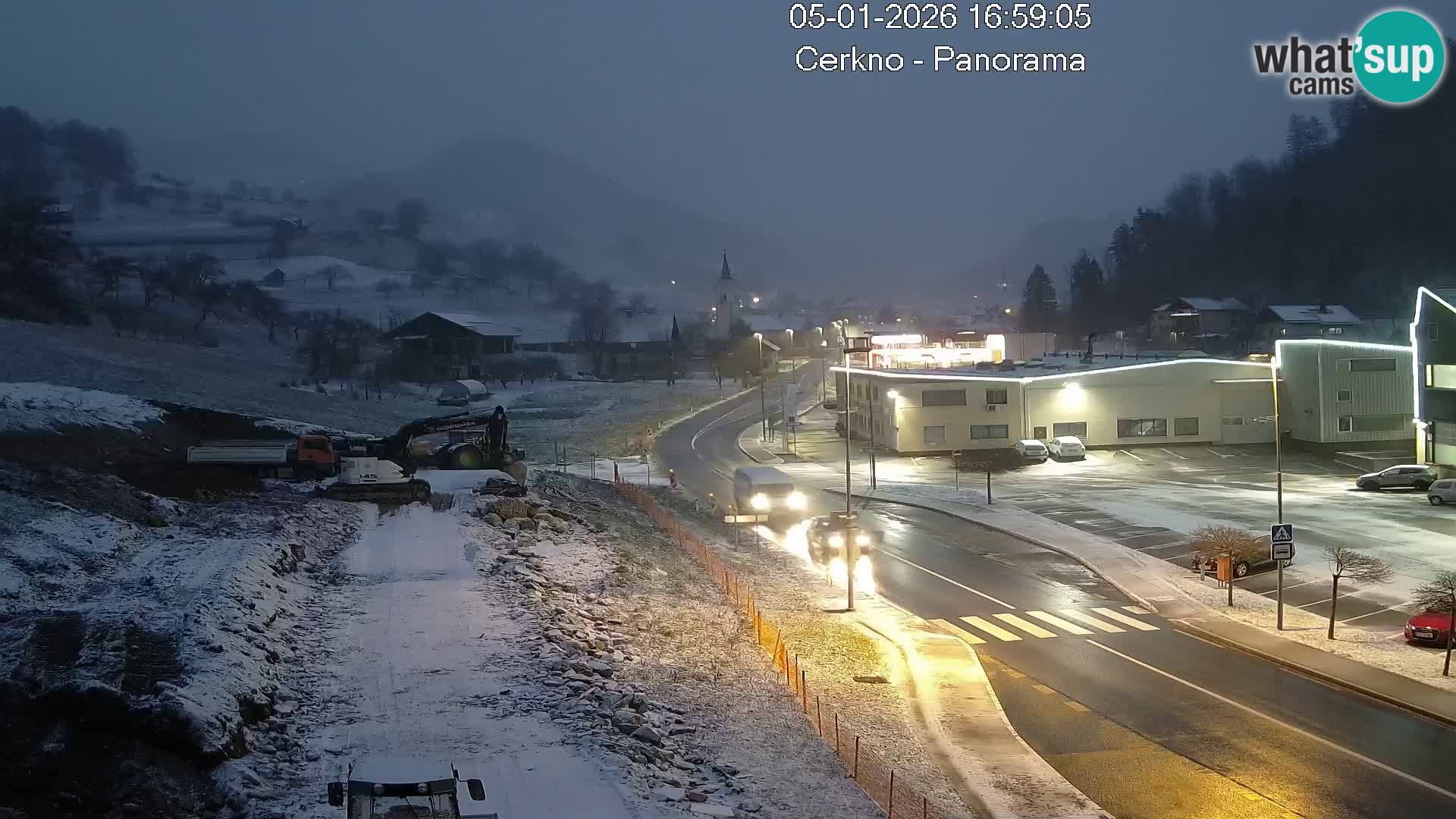 Cerkno ulaz u grad – Kamera uživo