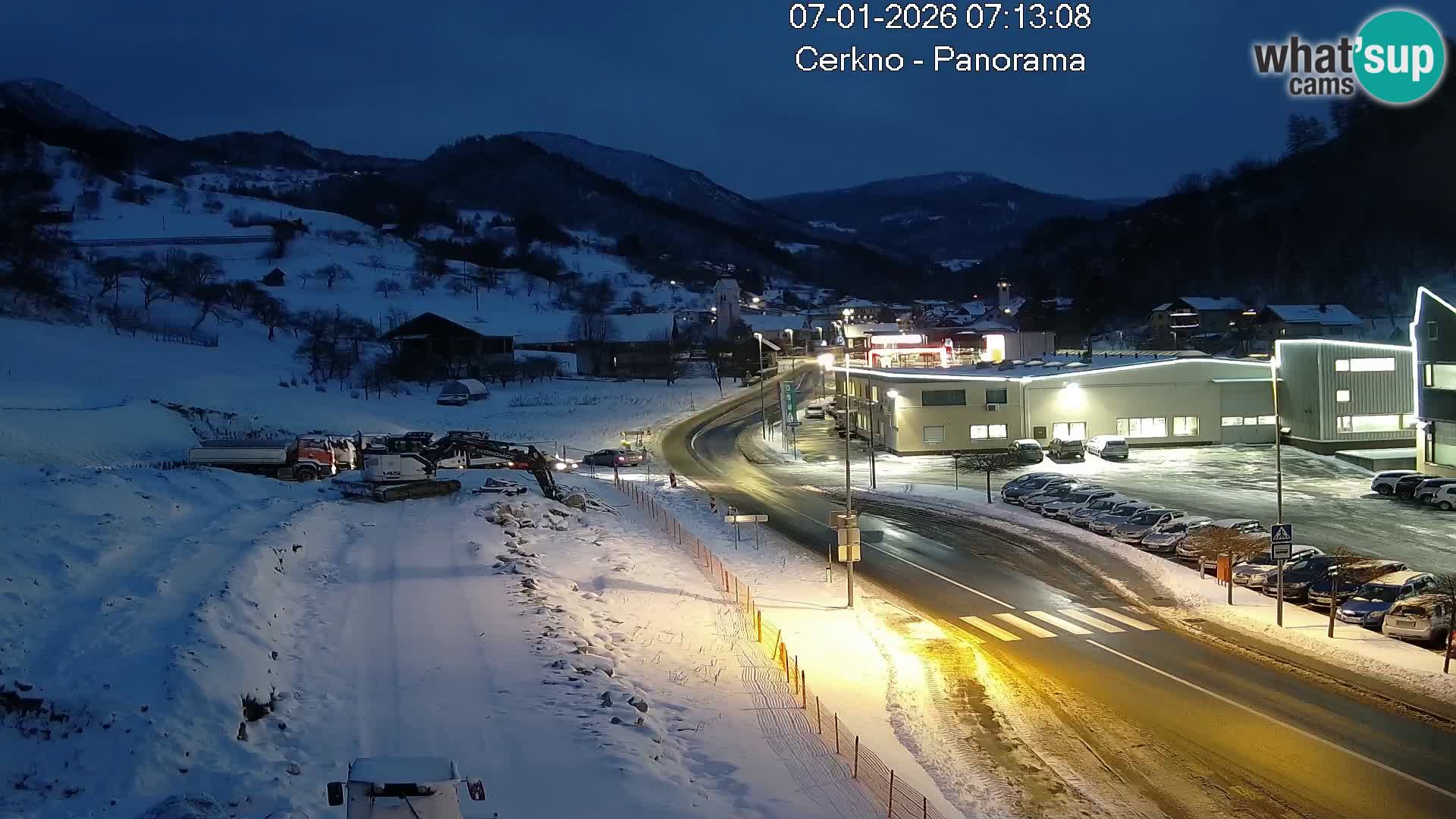 Cerkno ulaz u grad – Kamera uživo