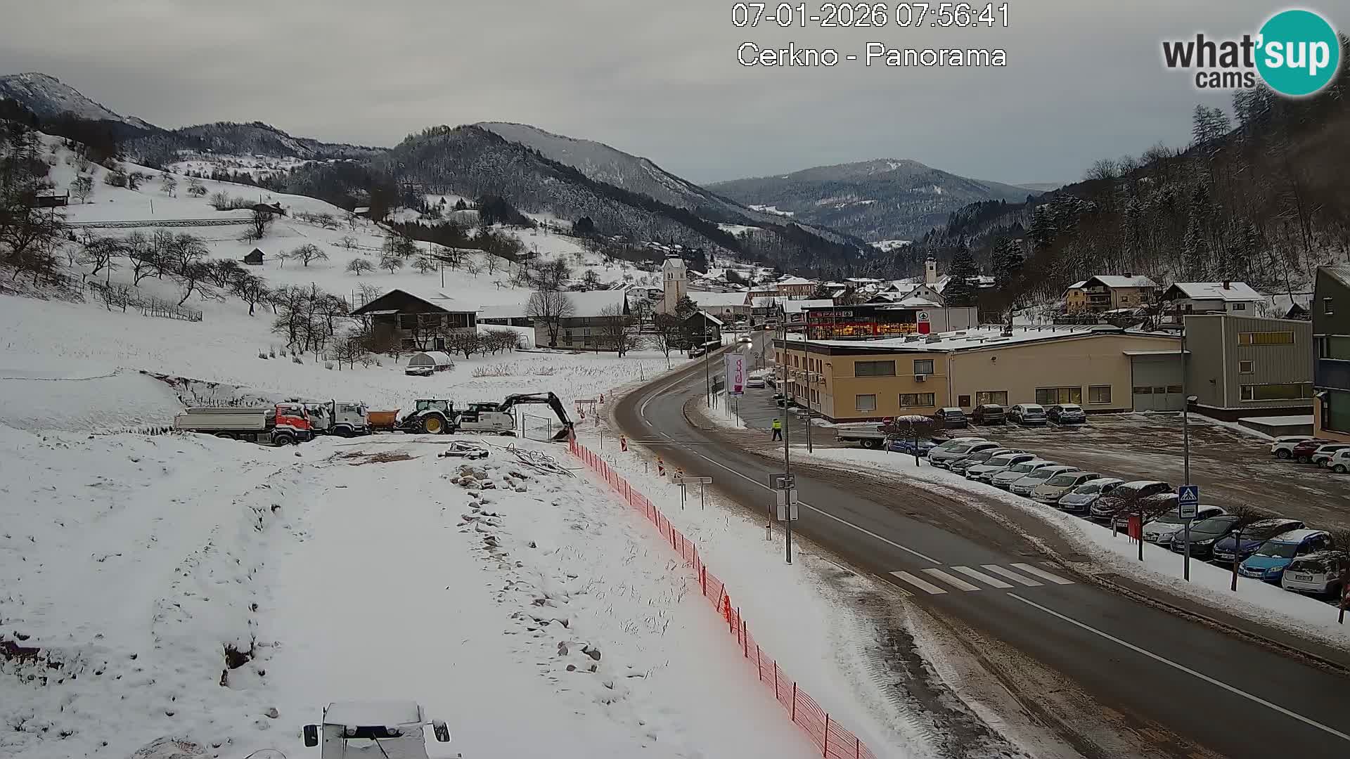 Webcam Ingresso Città di Cerkno