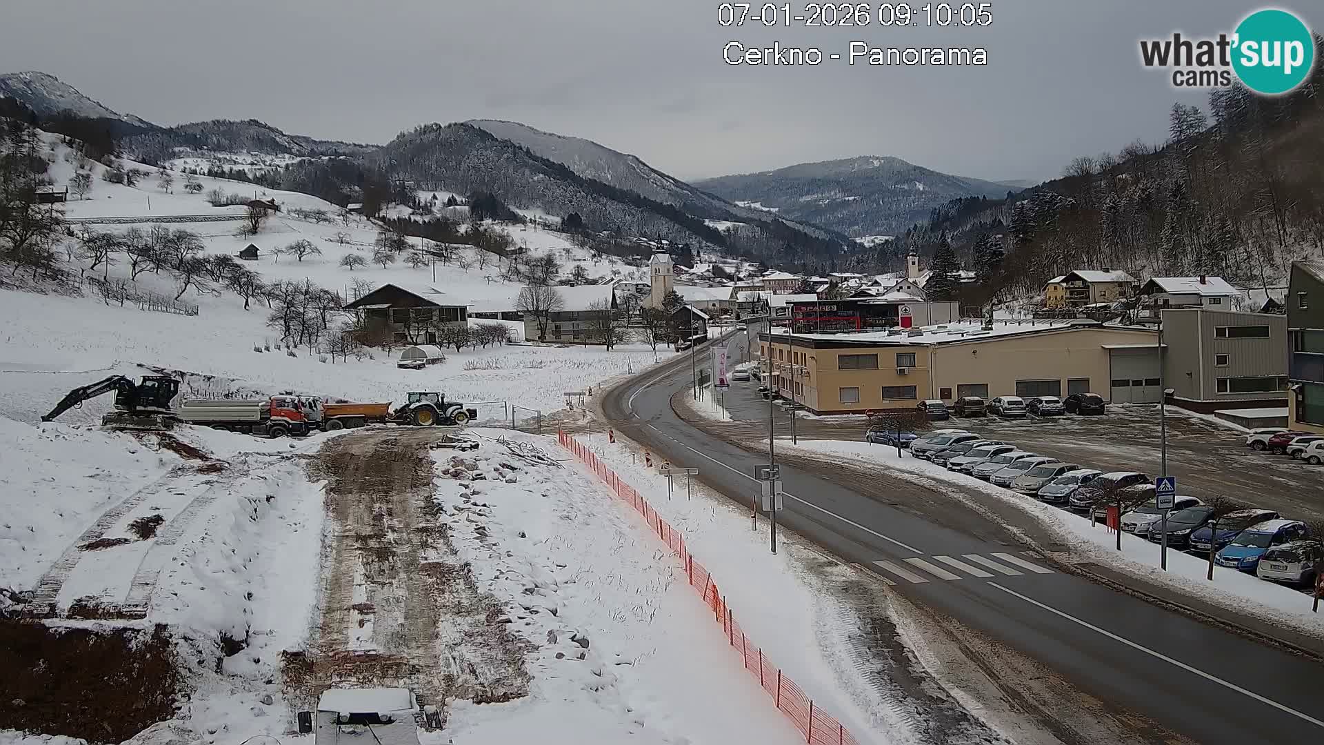 Webcam Ingresso Città di Cerkno