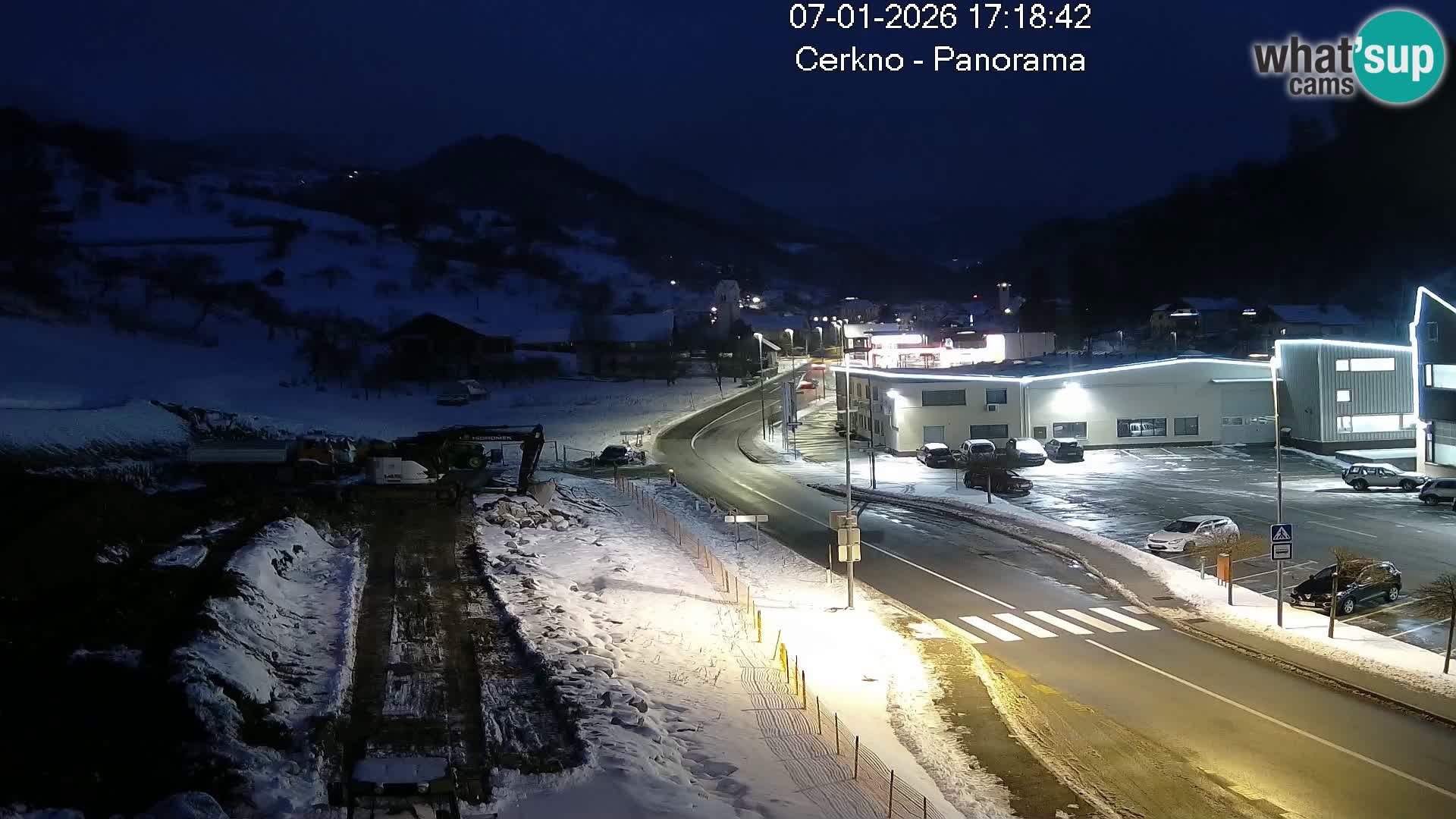 Webcam Ingresso Città di Cerkno