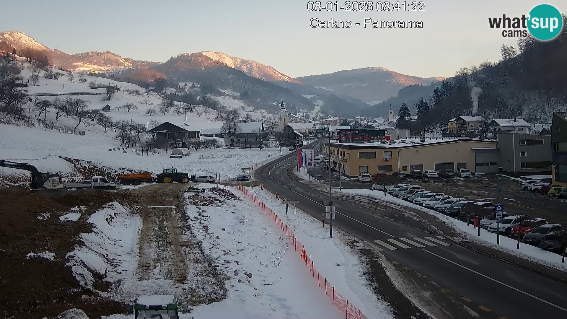 Webcam Ingresso Città di Cerkno