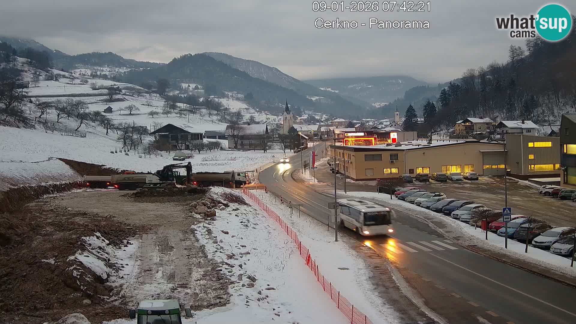 Cerkno ulaz u grad – Kamera uživo