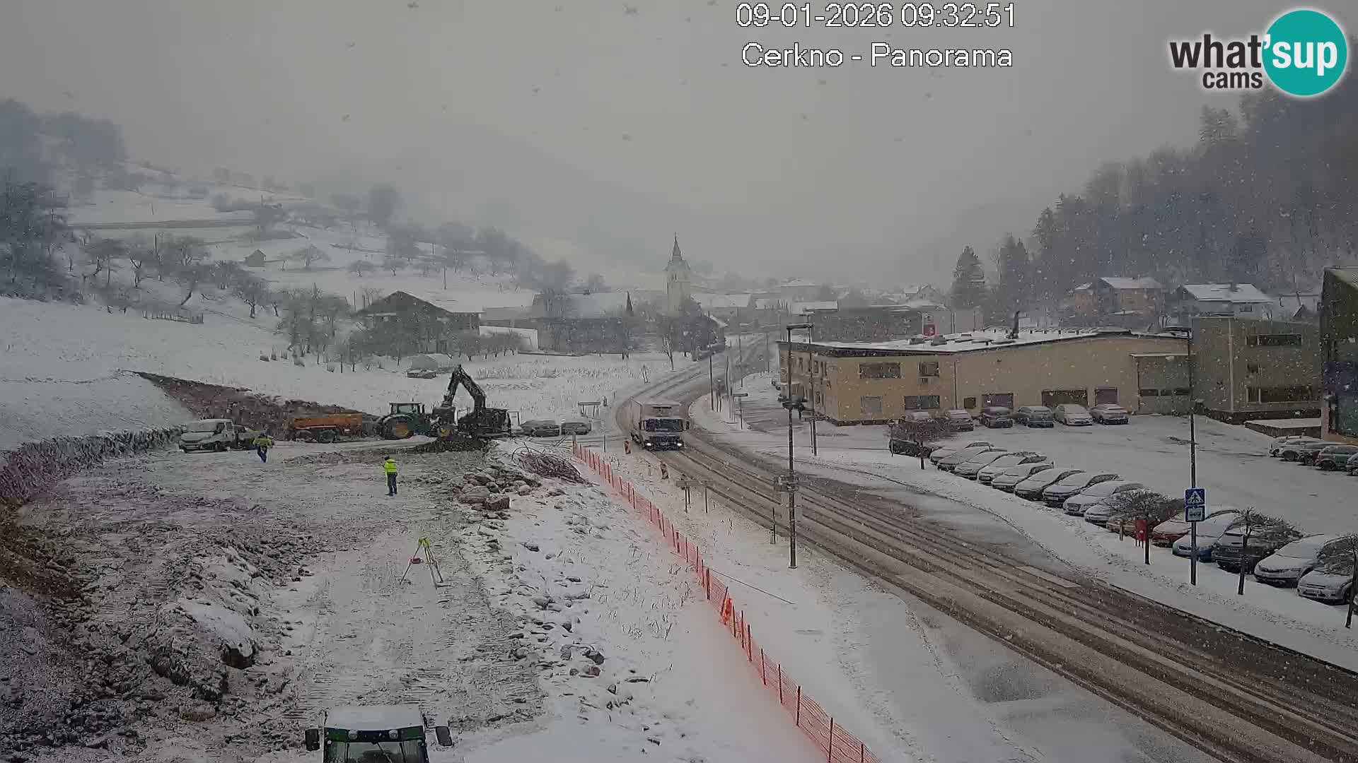 Webcam Ingresso Città di Cerkno