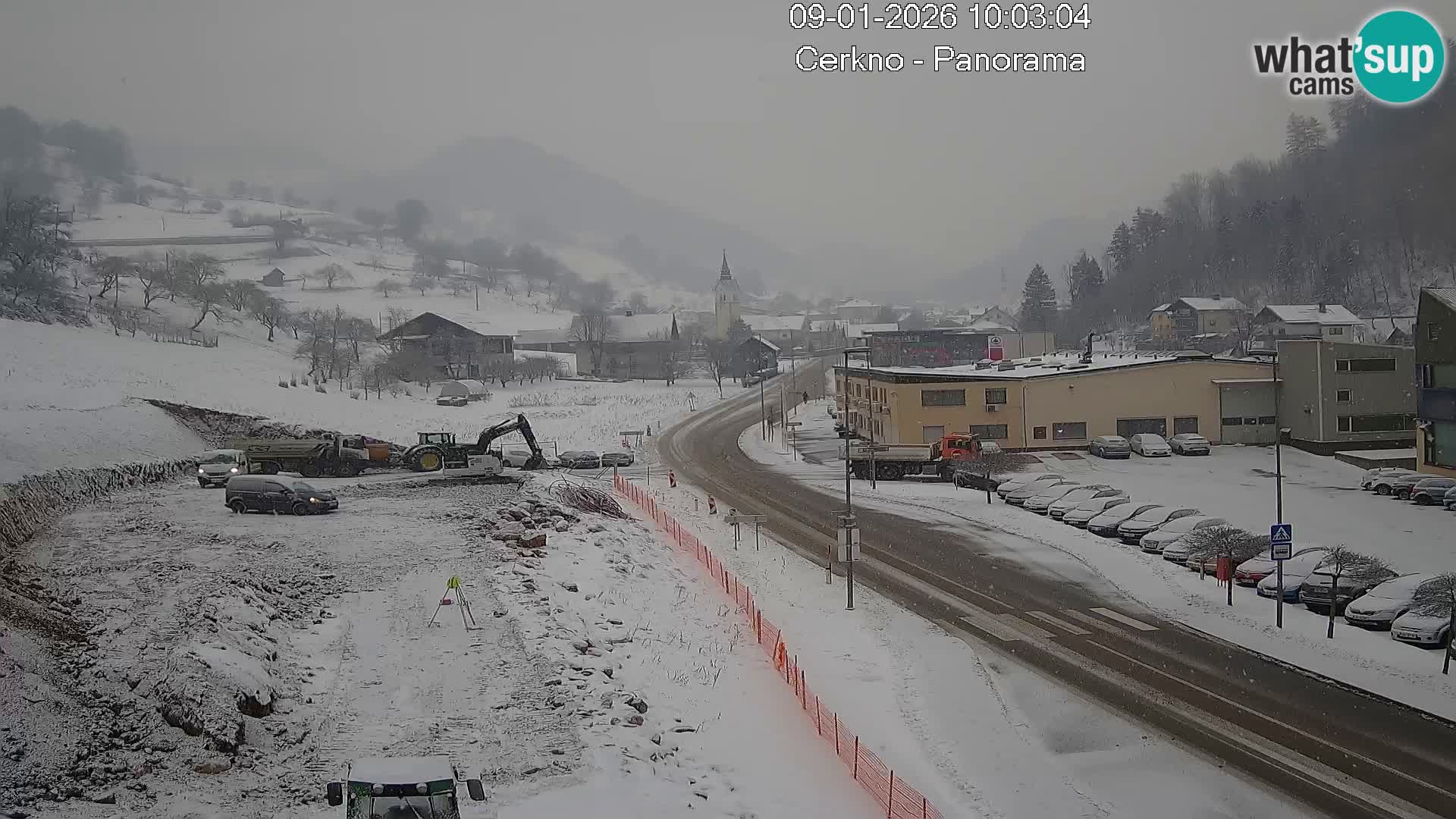 Cerkno ulaz u grad – Kamera uživo