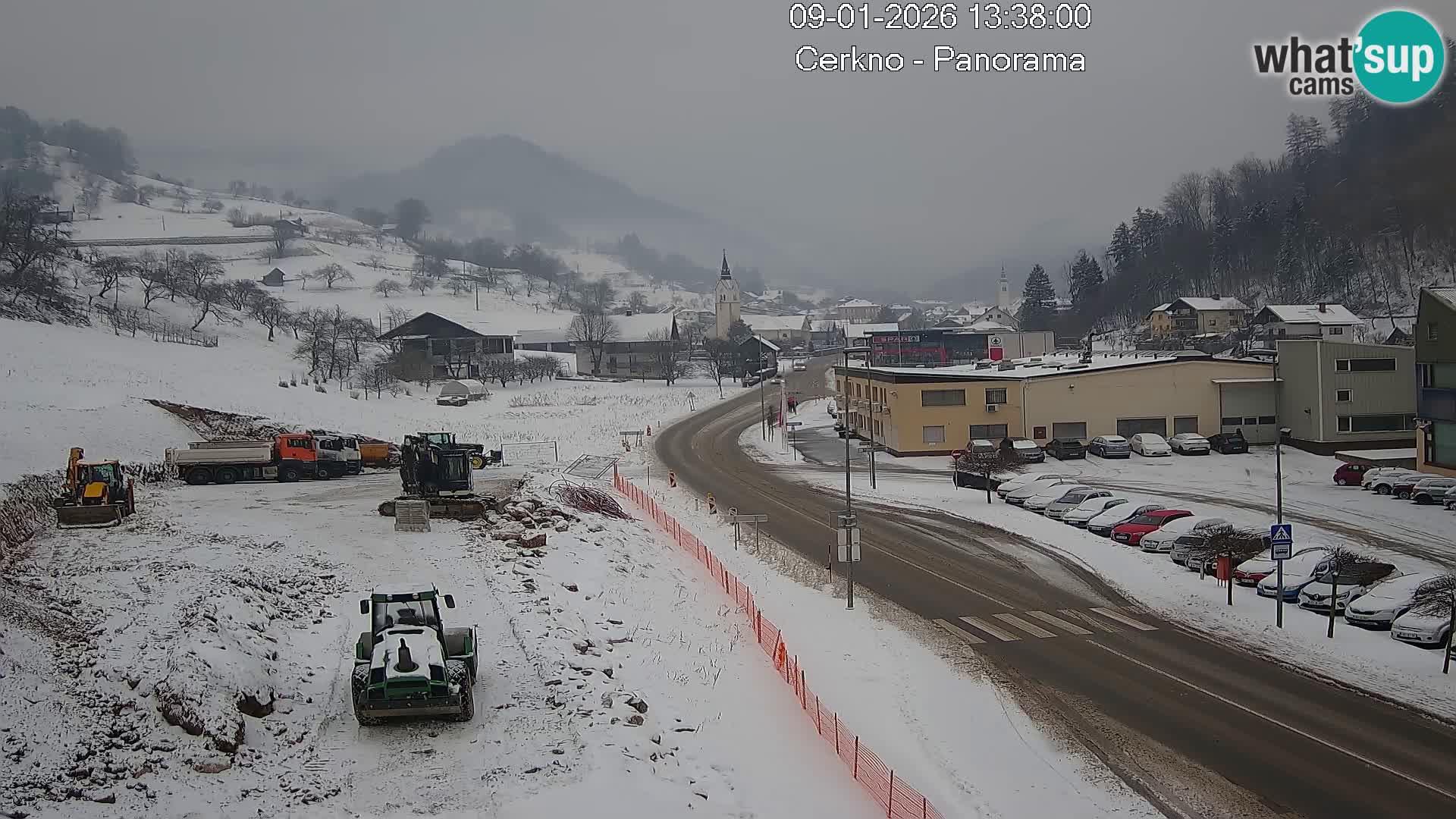 Cerkno Stadteingang Live-Webcam