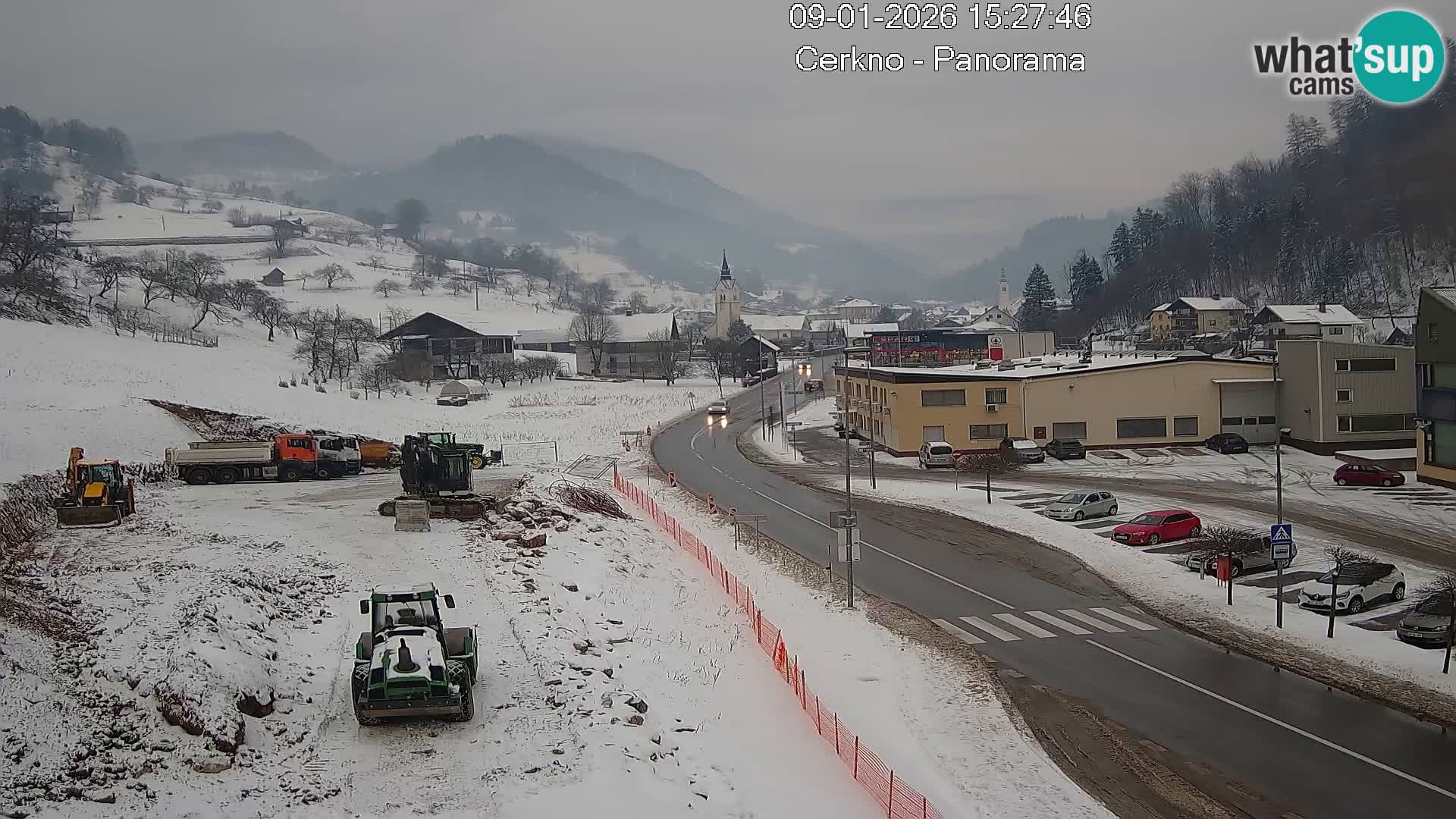 Webcam Ingresso Città di Cerkno