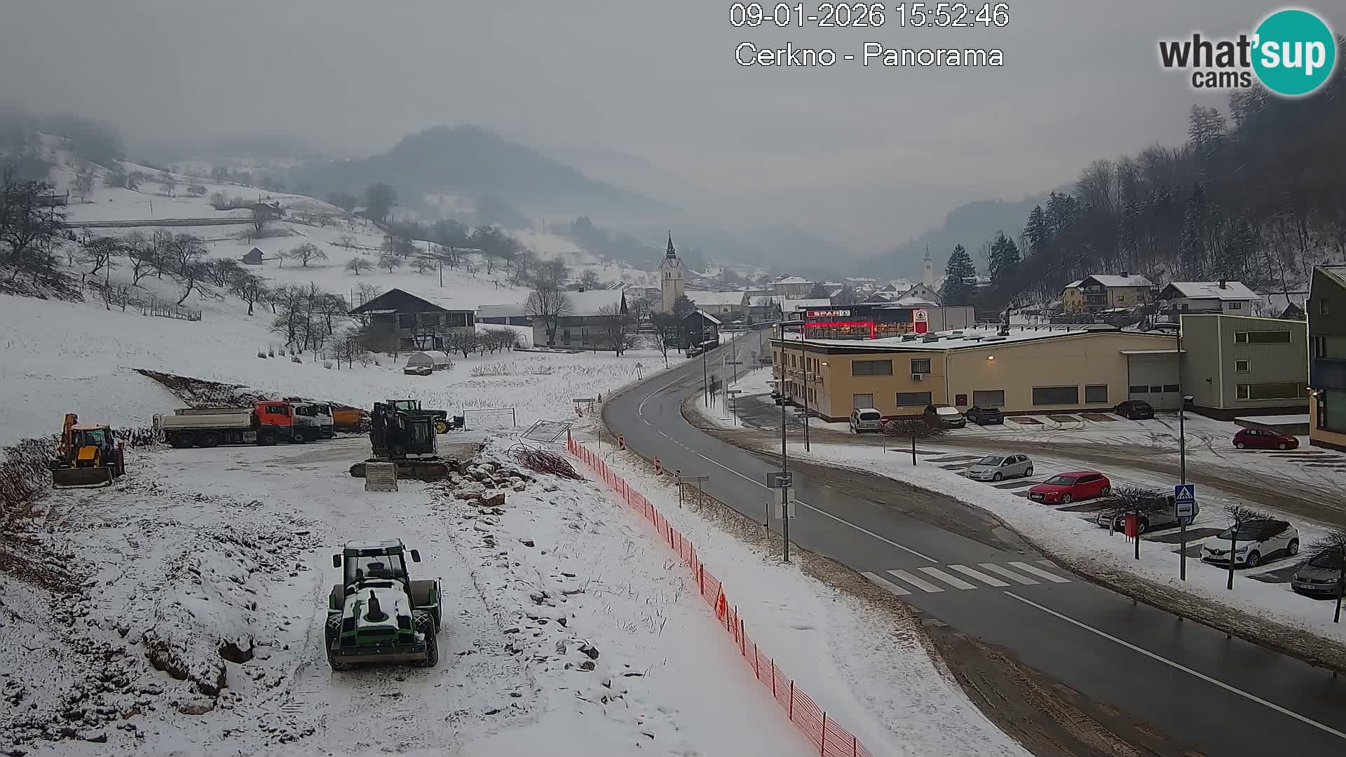 Cerkno ulaz u grad – Kamera uživo