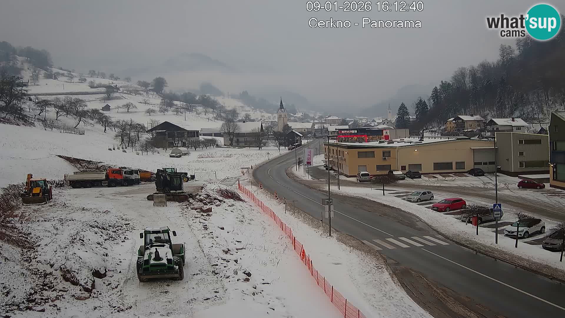 Cerkno ulaz u grad – Kamera uživo