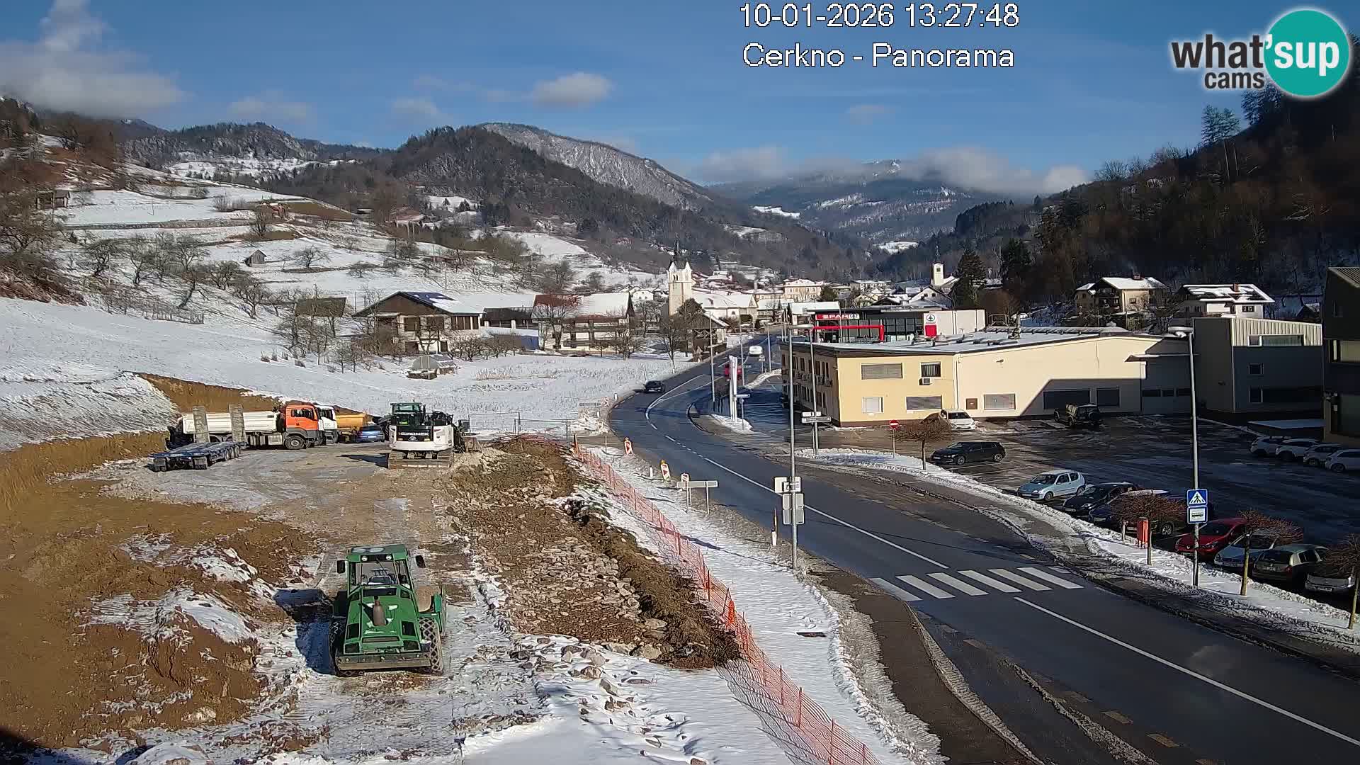 Cerkno Stadteingang Live-Webcam