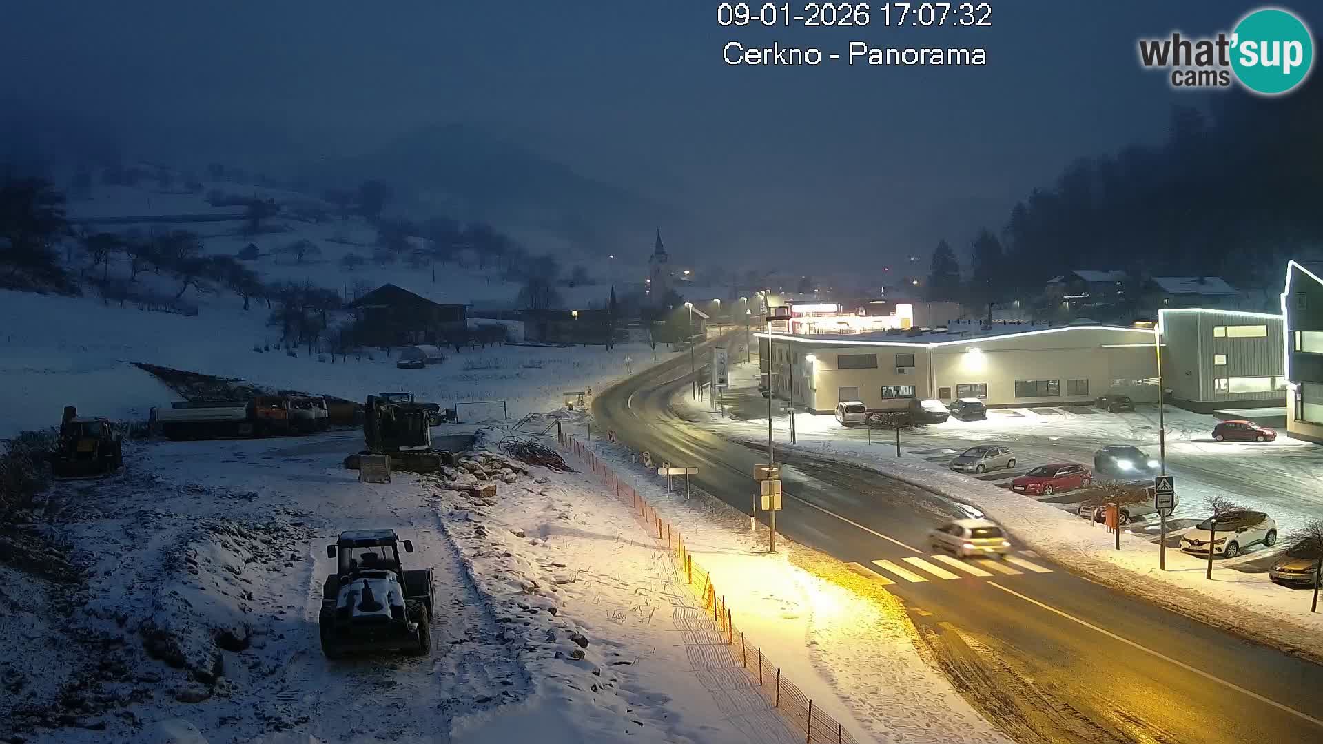 Cerkno Stadteingang Live-Webcam