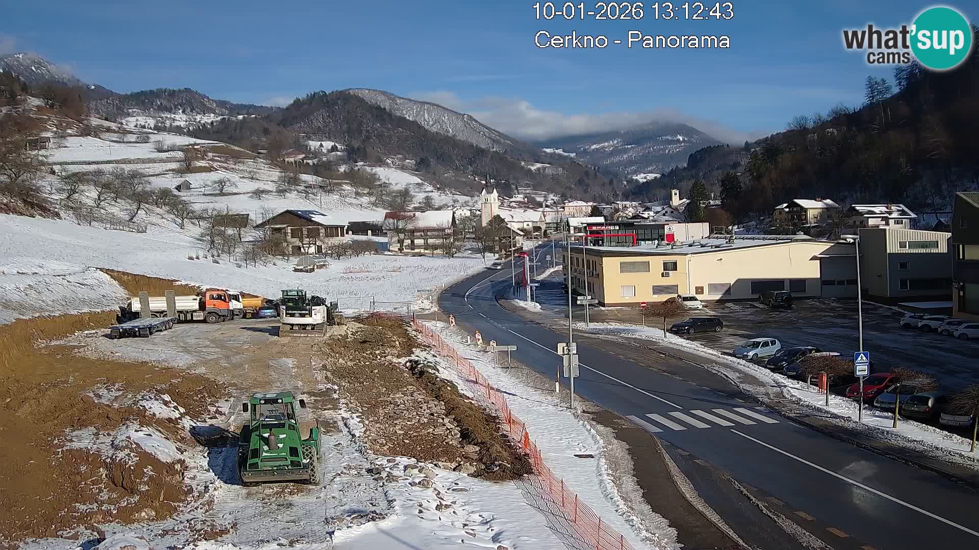 Webcam Ingresso Città di Cerkno