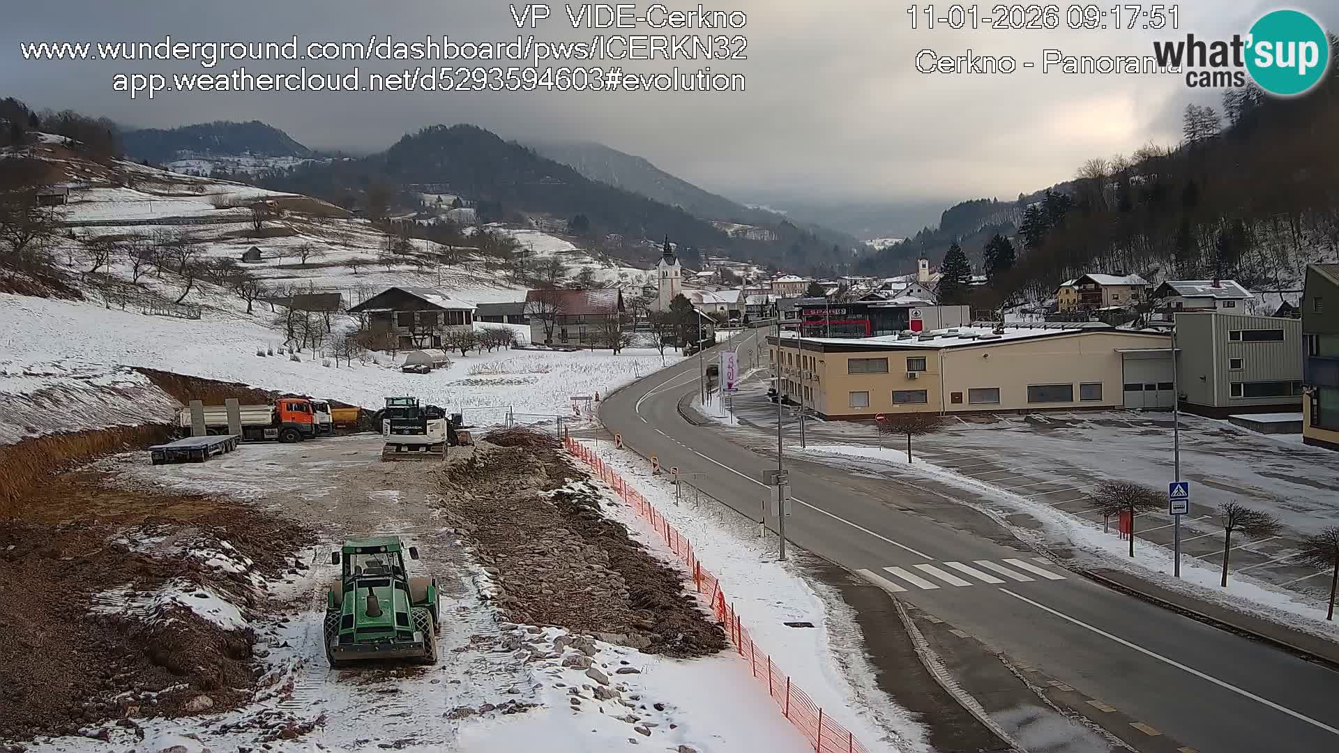 Cerkno Stadteingang Live-Webcam