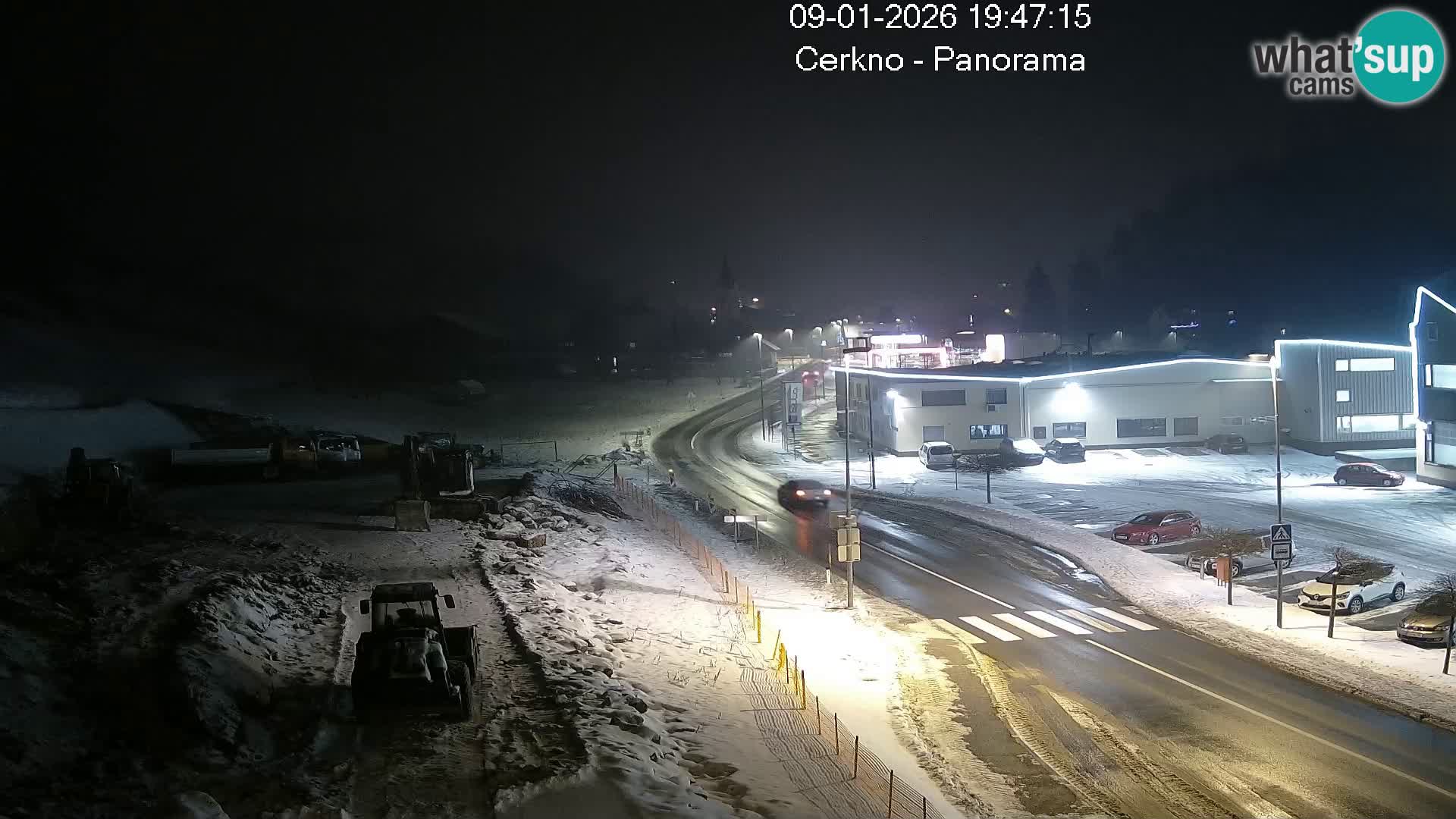 Cerkno ulaz u grad – Kamera uživo