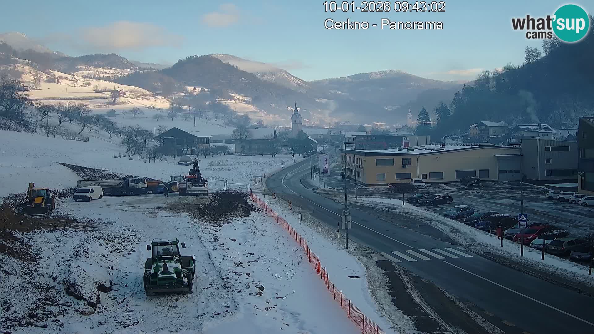 Cerkno ulaz u grad – Kamera uživo