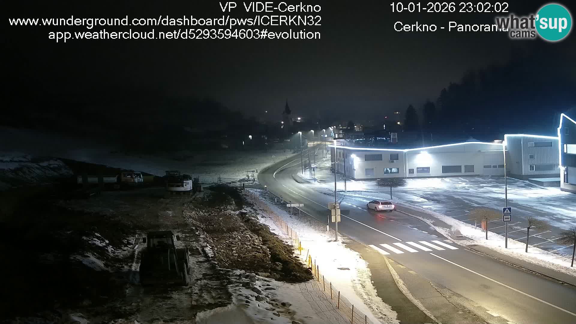 Cerkno ulaz u grad – Kamera uživo