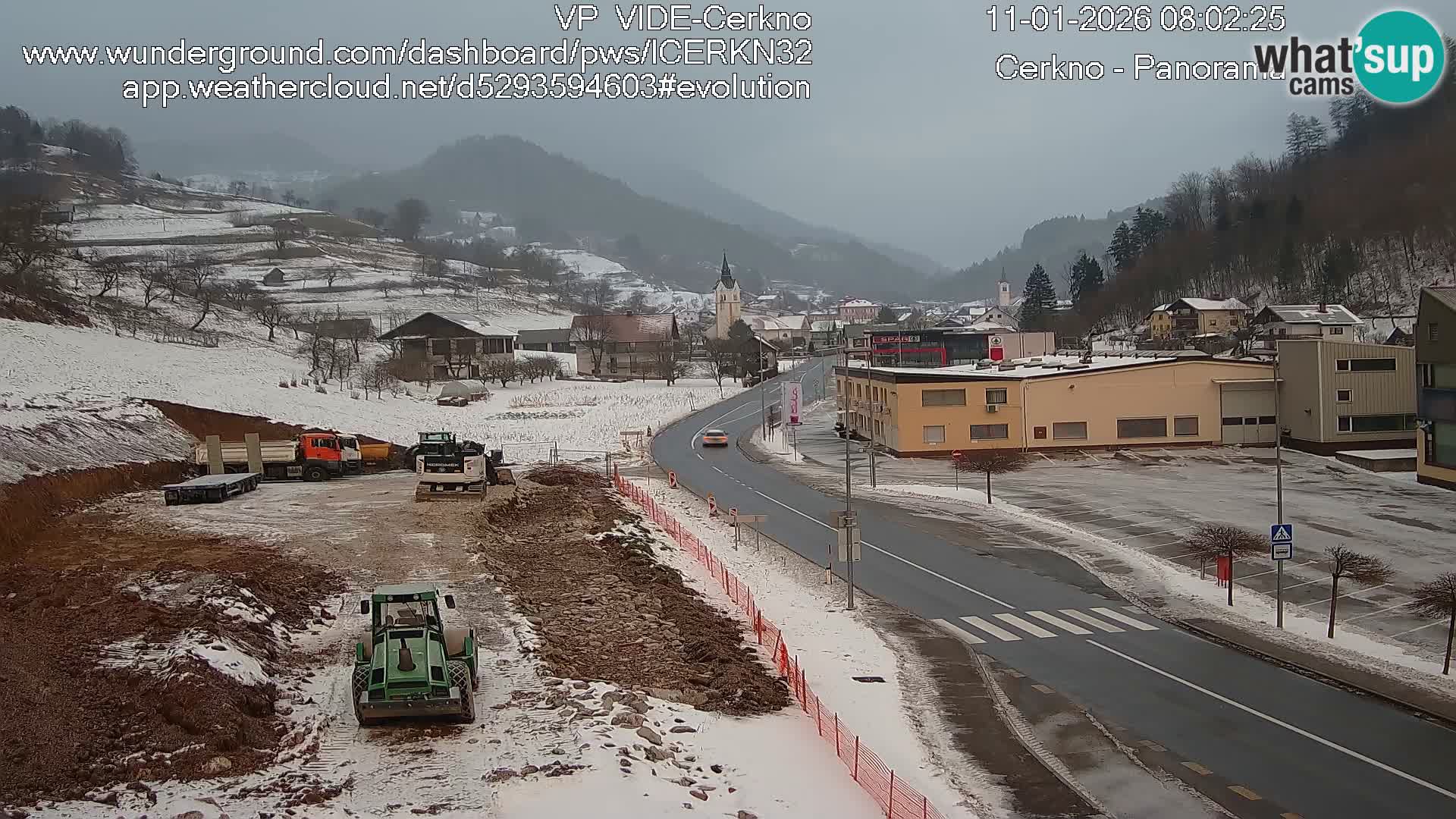 Webcam Ingresso Città di Cerkno
