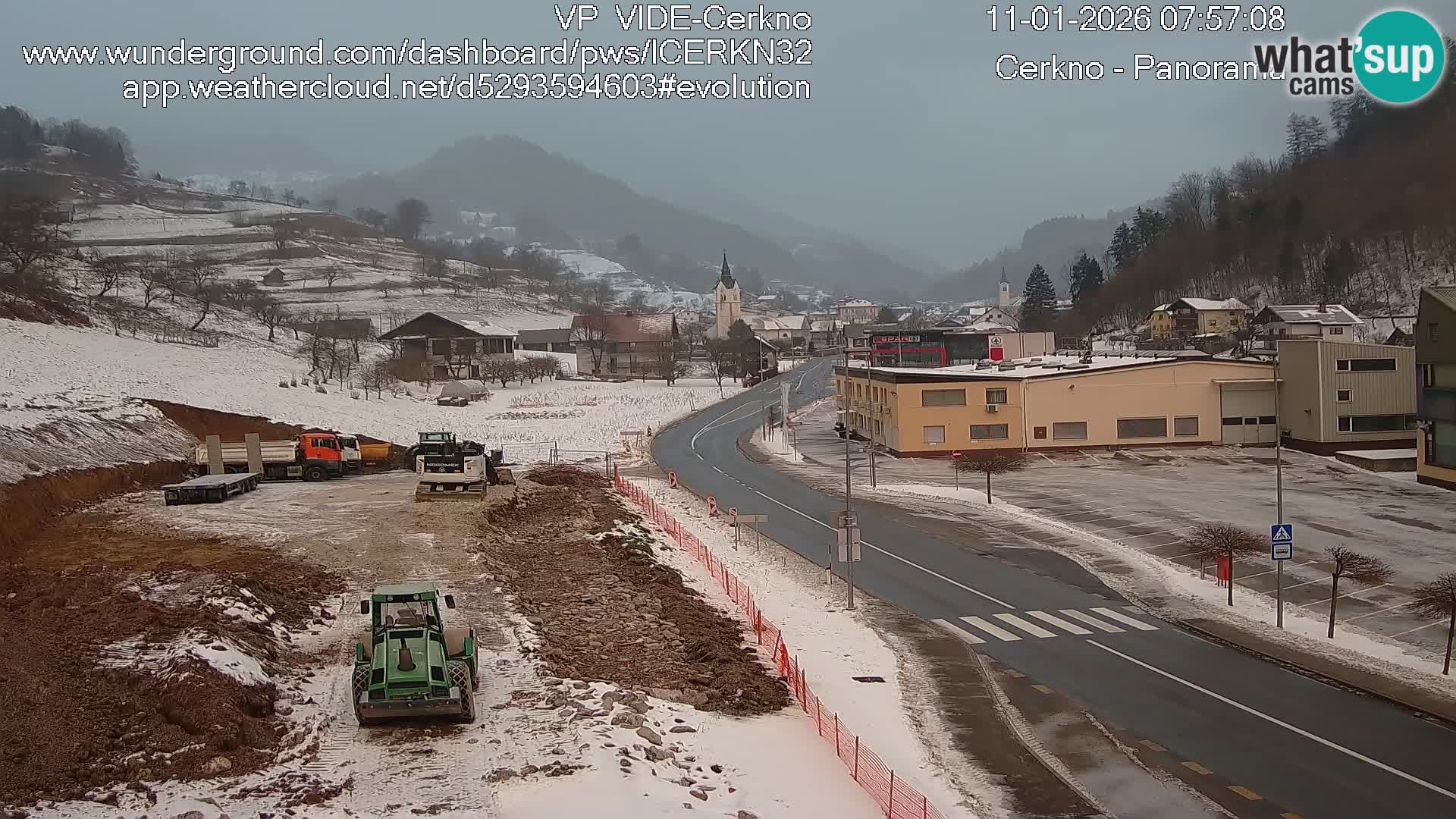 Webcam Ingresso Città di Cerkno