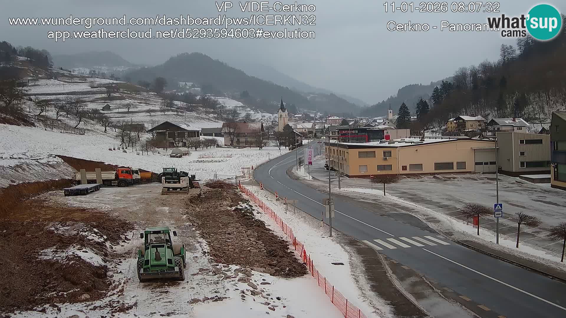 Webcam Ingresso Città di Cerkno