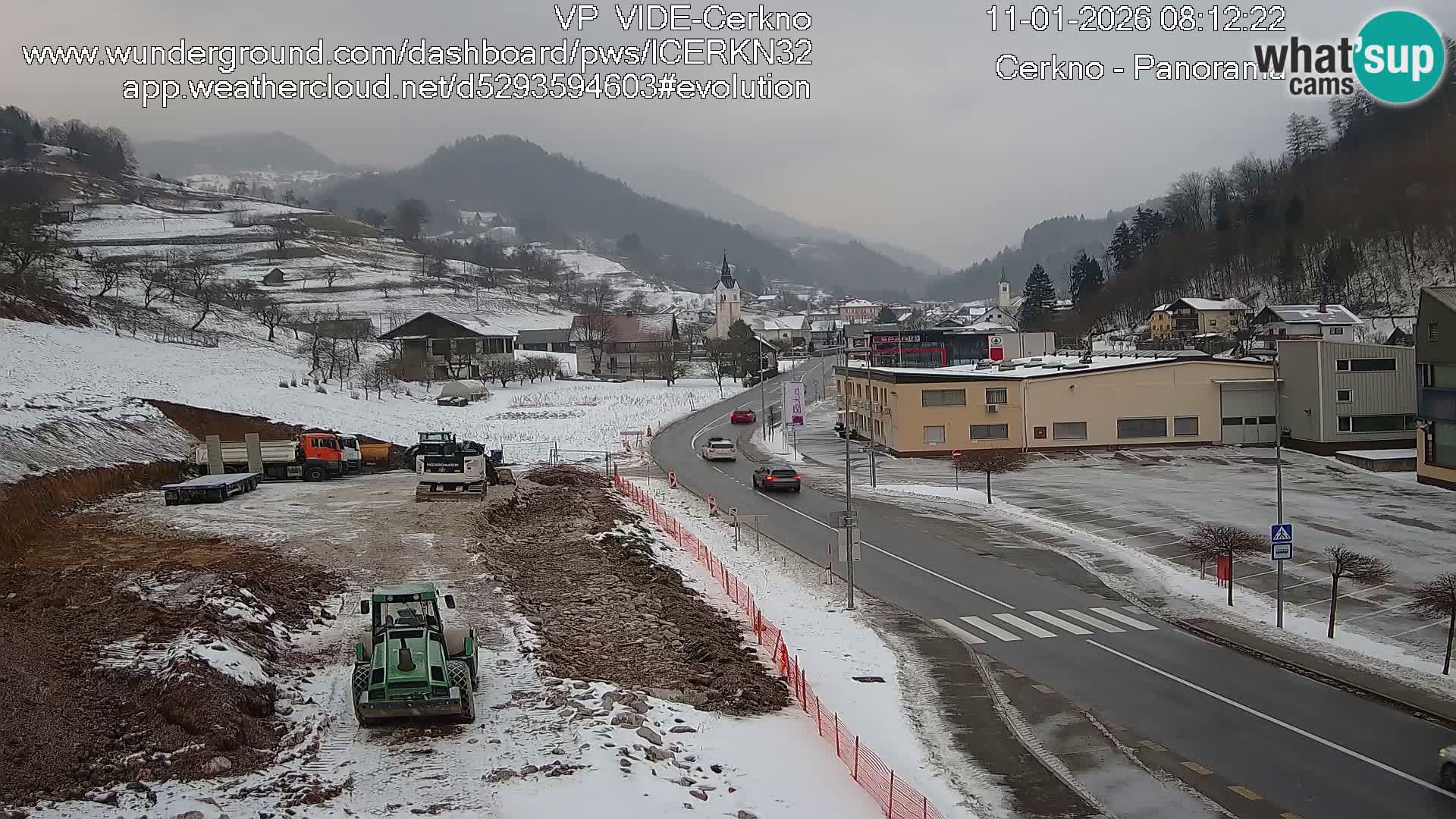 Cerkno Stadteingang Live-Webcam