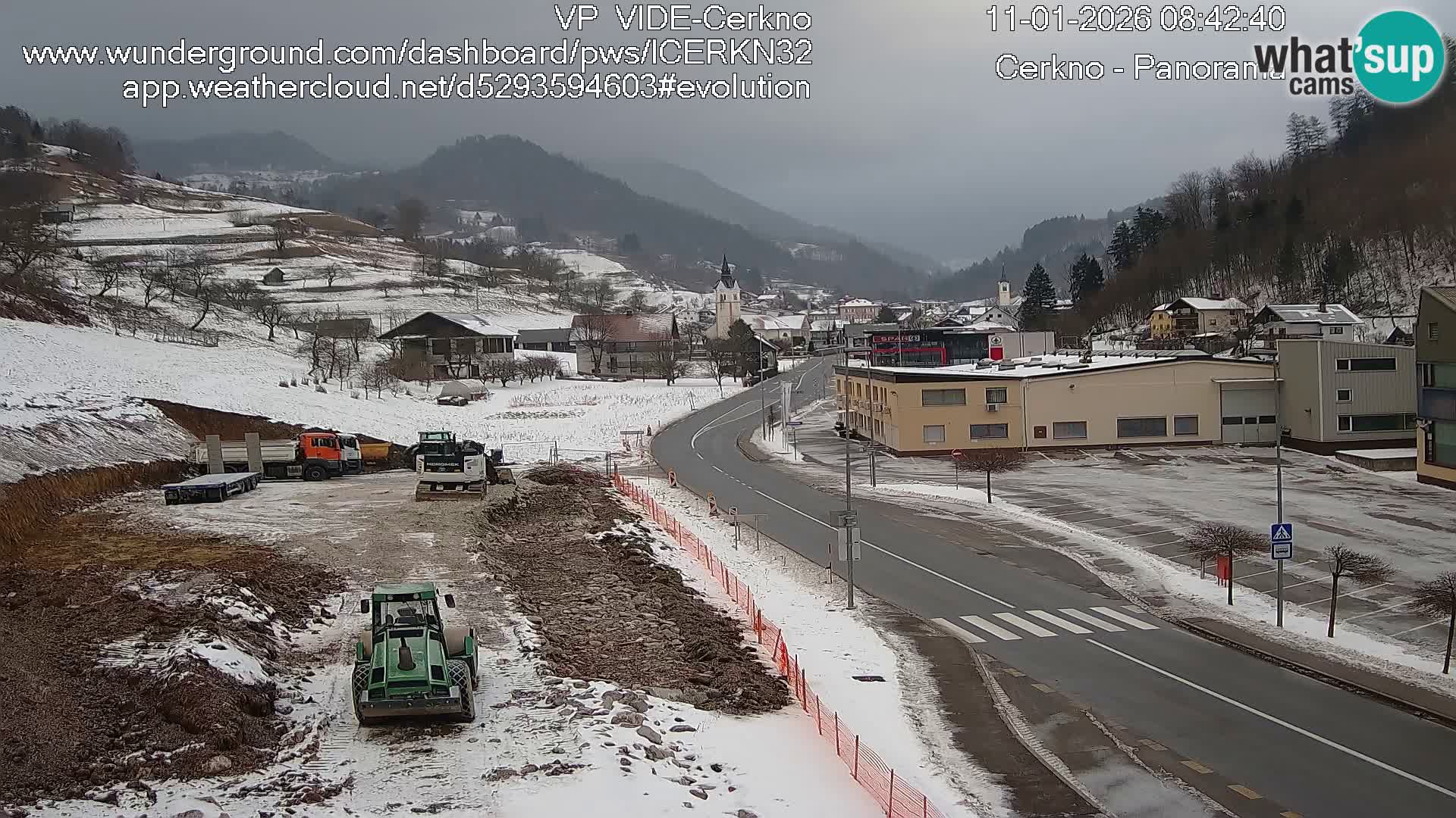 Cerkno Stadteingang Live-Webcam