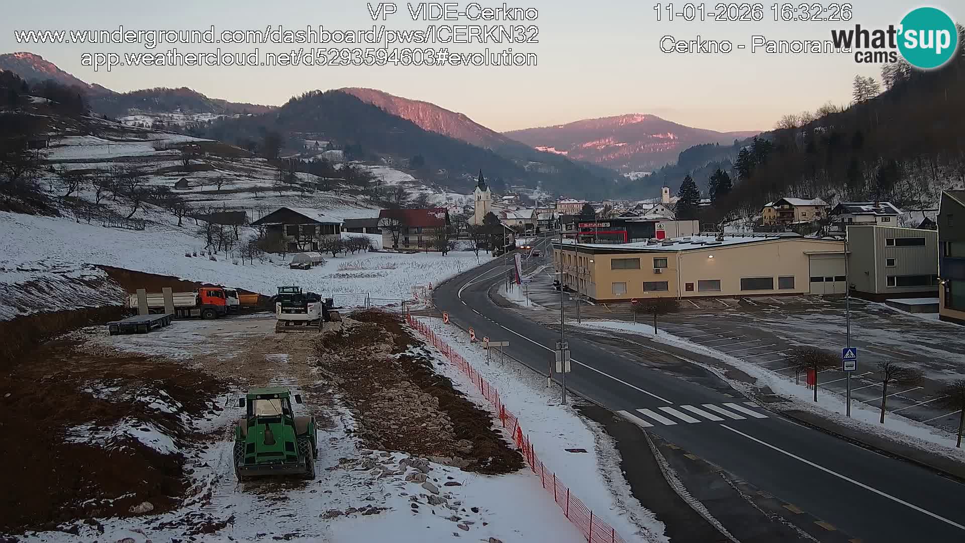 Cerkno Stadteingang Live-Webcam