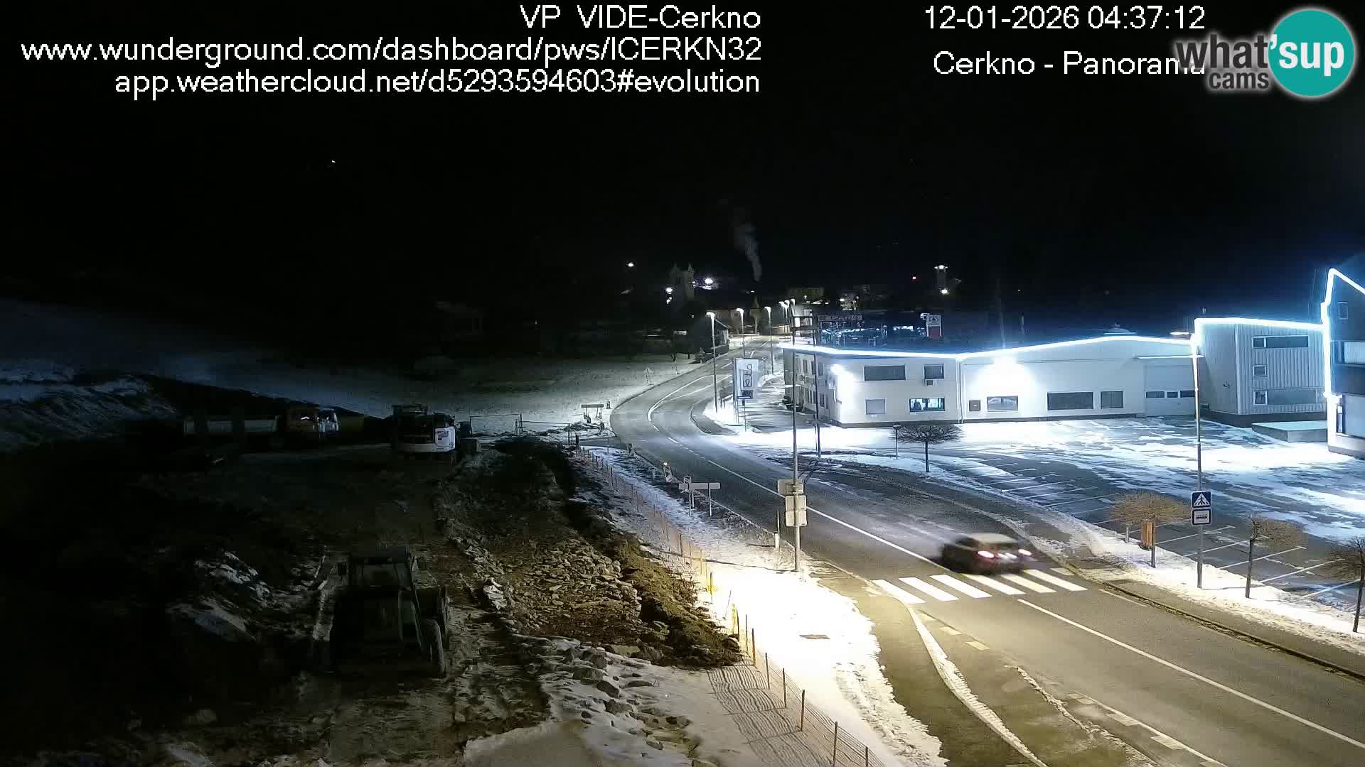 Webcam Ingresso Città di Cerkno