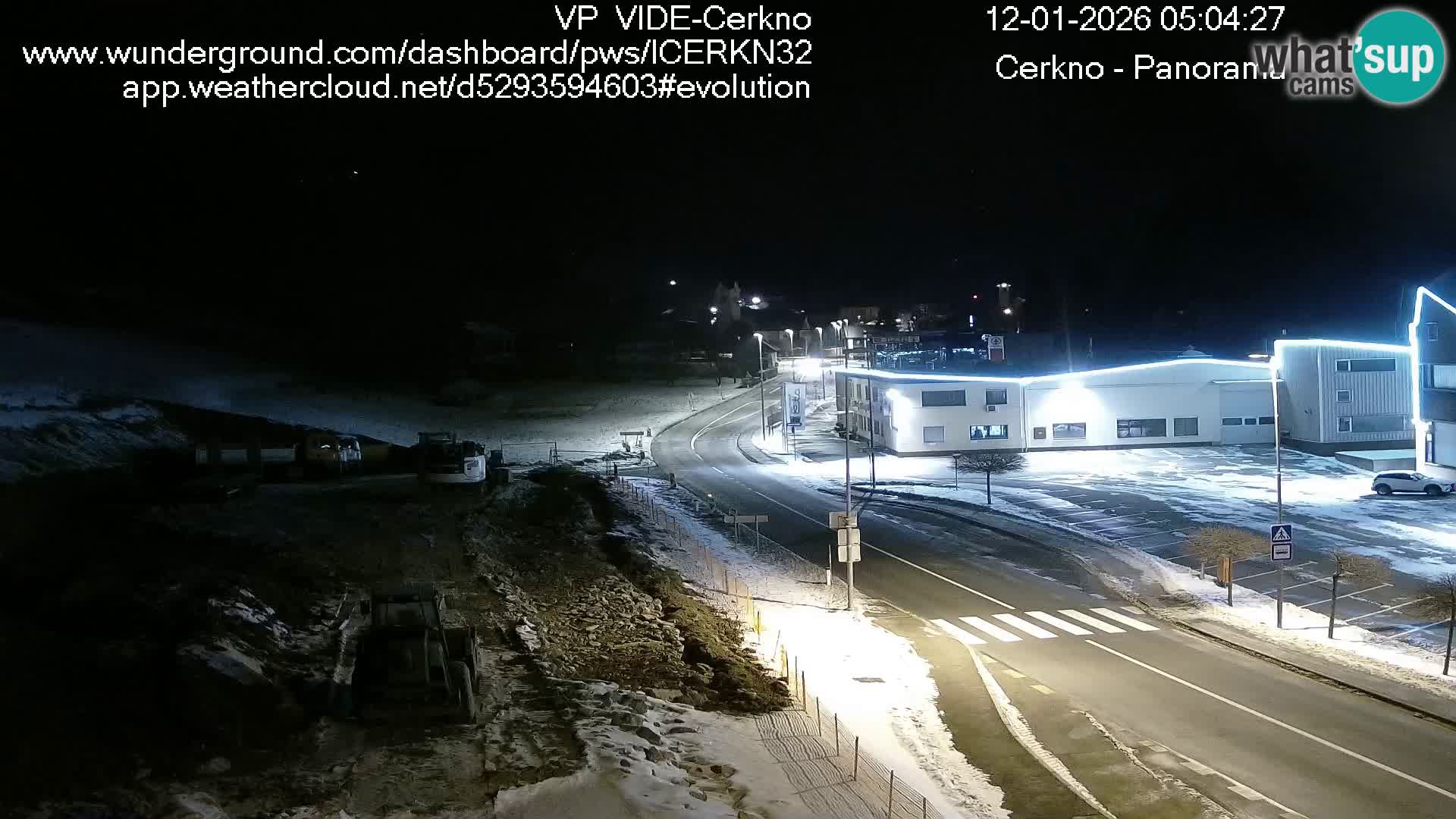 Webcam Ingresso Città di Cerkno