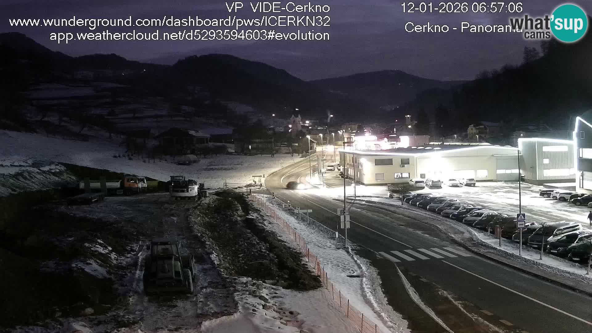 Cerkno Stadteingang Live-Webcam